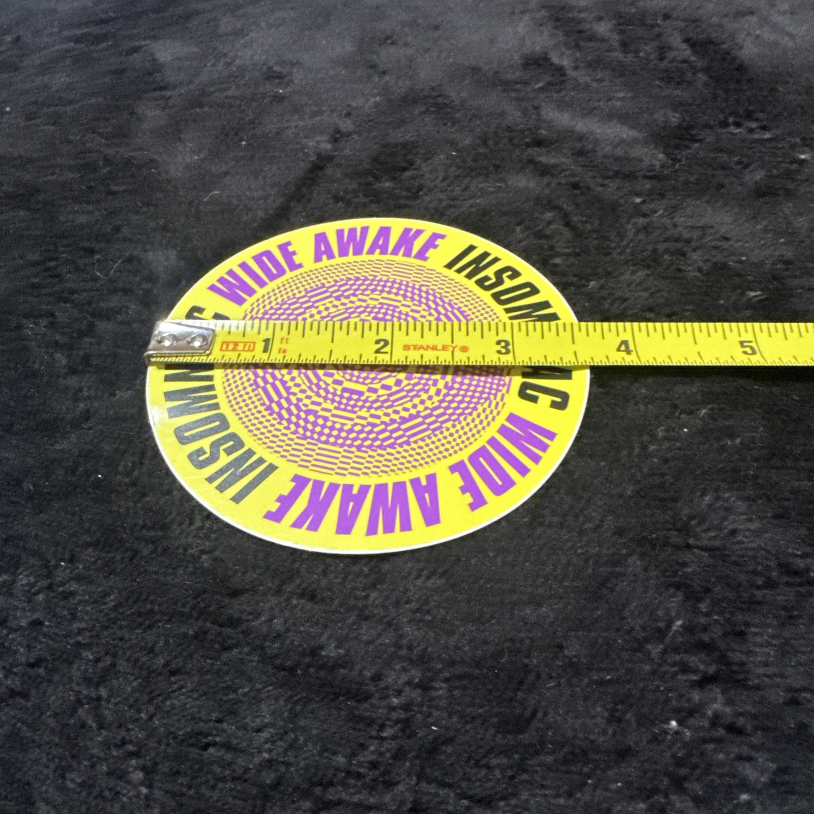 EDC Las Vegas 2022 Sticker 3.5” Wide Awake Insomniac