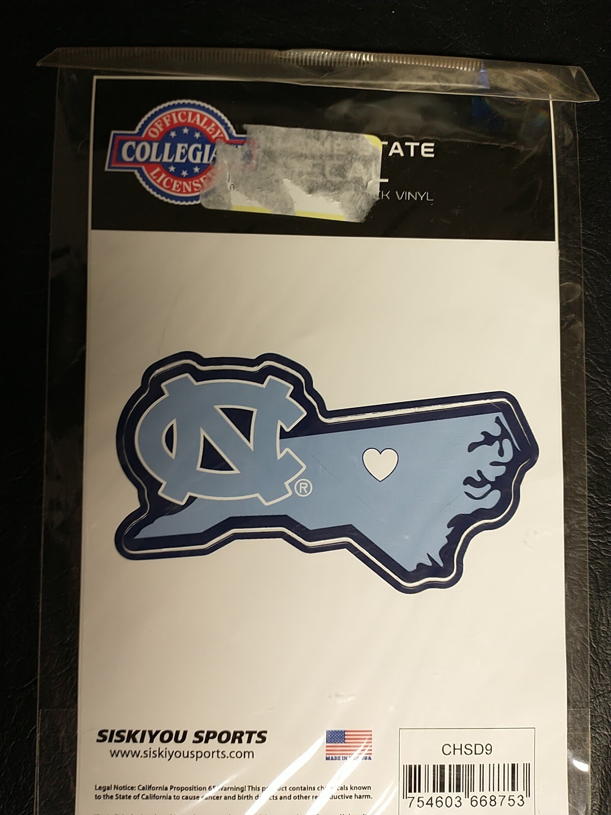 University of North Carolina Vinyl Sticker Decal NCAA Tar Heels 4.5×2" UNC