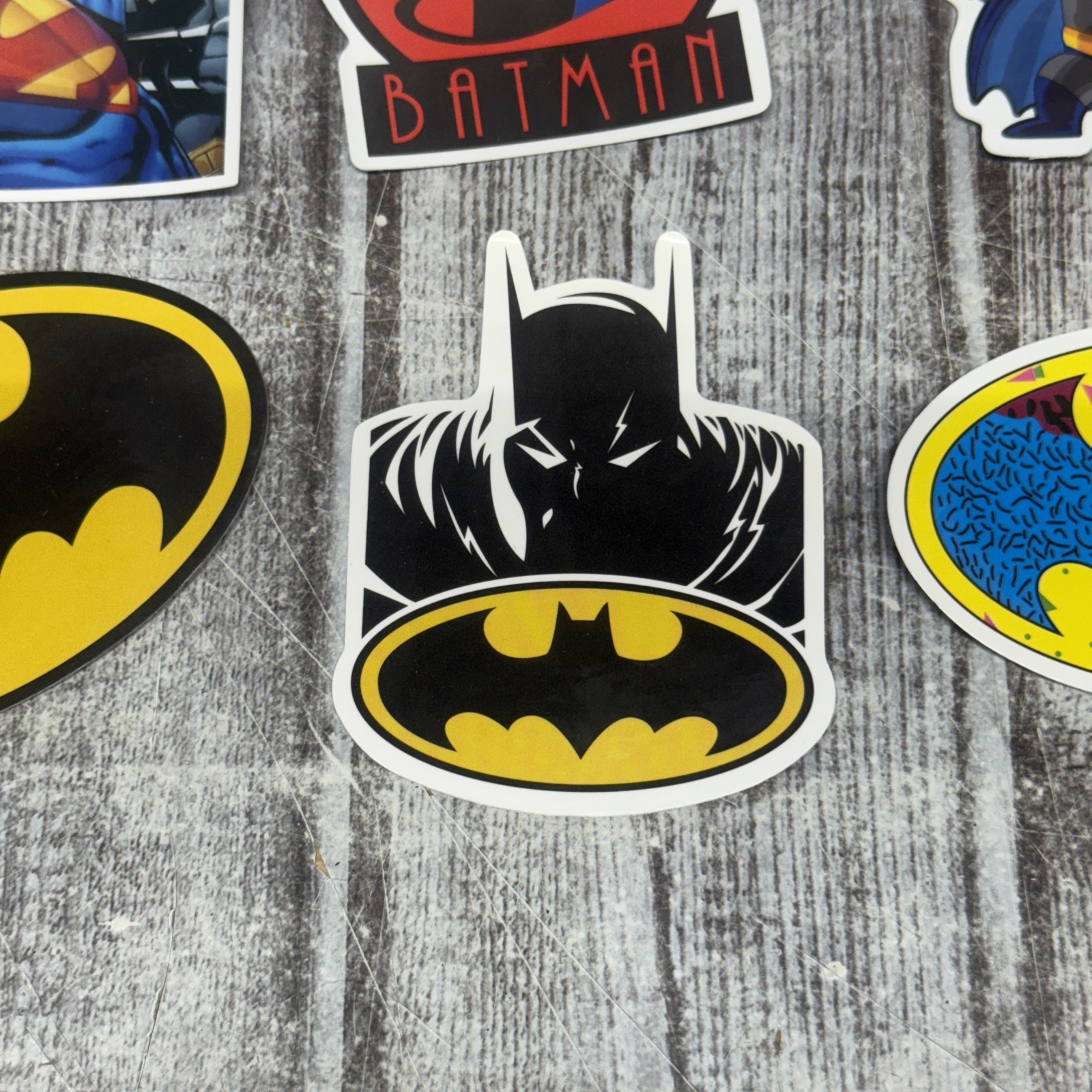 Batman Sticker Lot Of 18 Joker Harley Quinn Robin Water Bottle Laptop Fun DC Art
