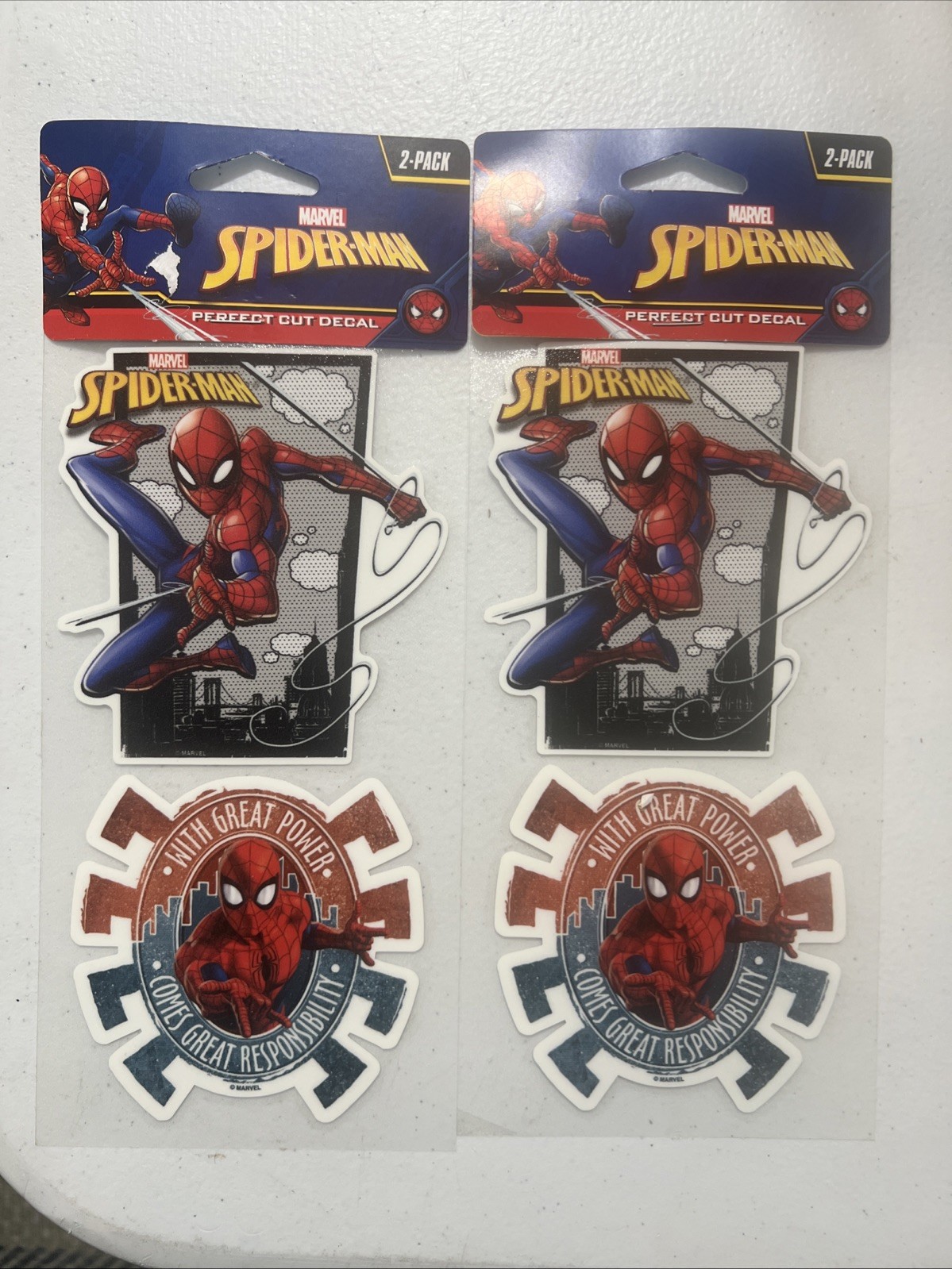Marvel Spider-Man 4×8 2 Pack Perfect Cut Deal