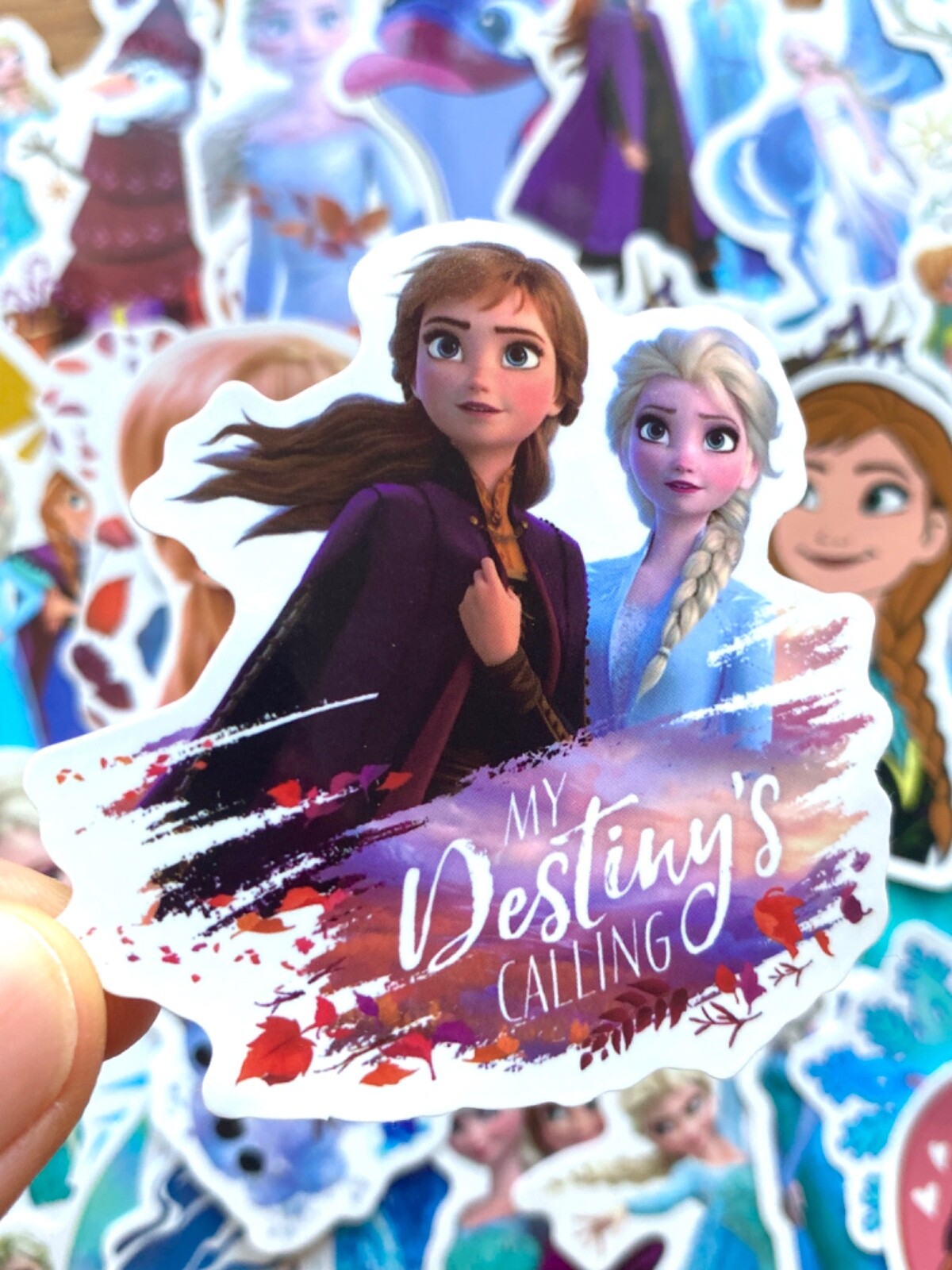 5-50 pcs Frozen Stickers, Cute Disney Princess Elsa Anna Olaf Laptop Decals