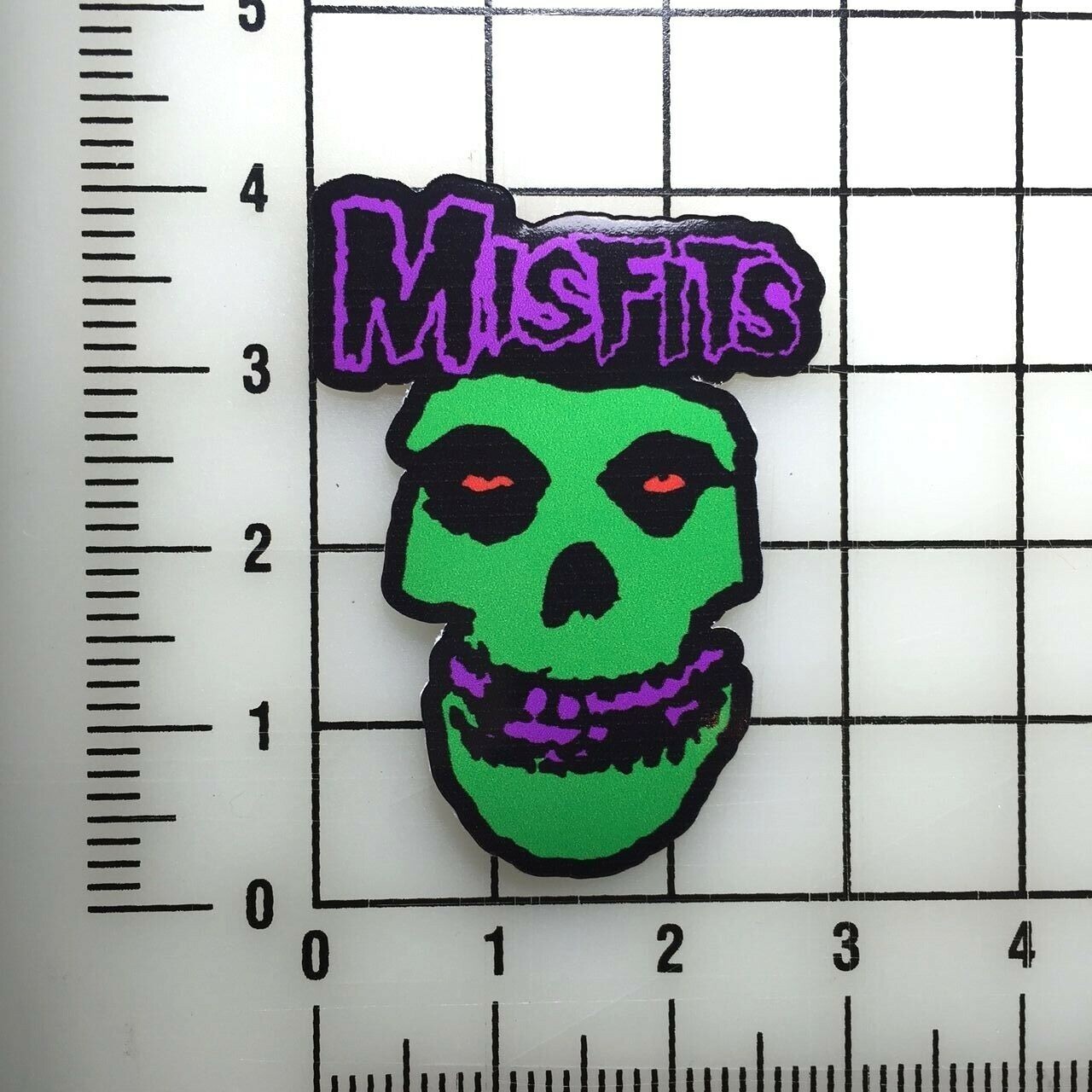 Misfits Neon 4" Tall Color Vinyl Decal Sticker – BOGO