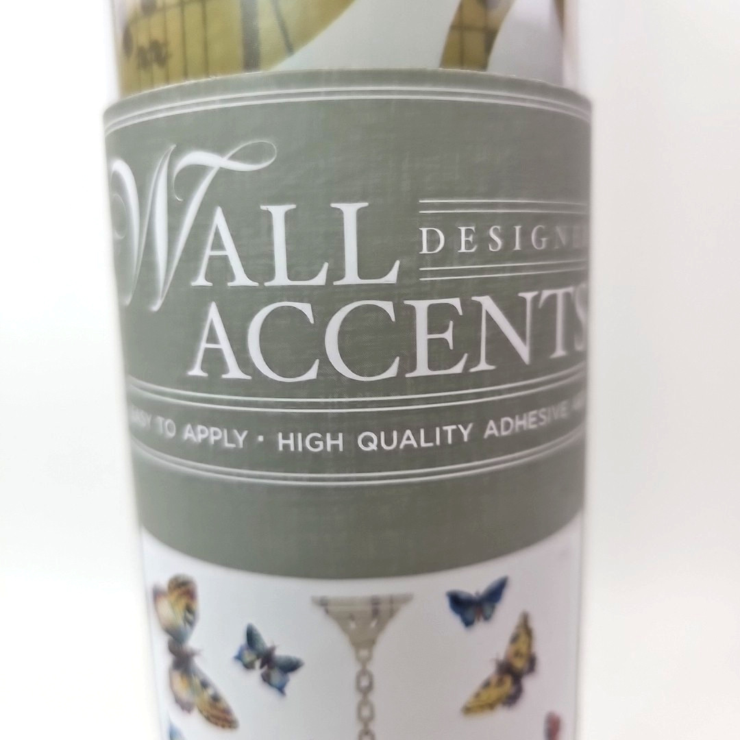 ONCE UPON WALL Designer Wall Accents Butterflies Chandelier Adhesive Art