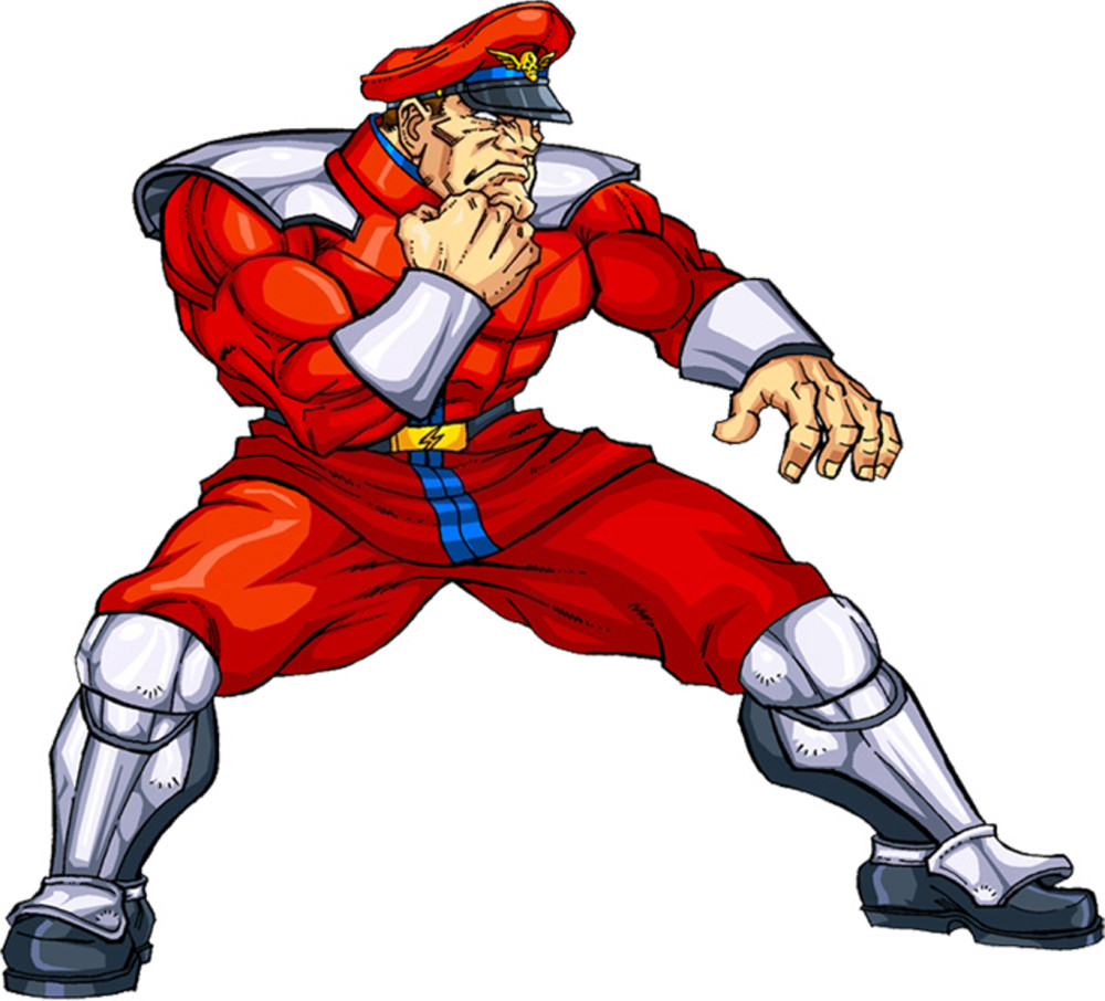 Street fighter sticker M bison weatherproof bumper vinyl decal