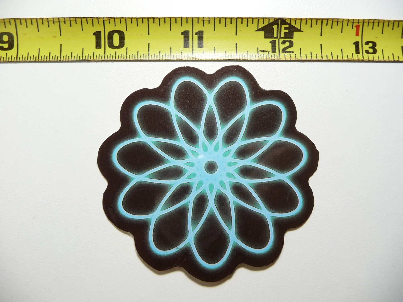 FUSION ART DRAWING NEON STYLE SMALL STICKER DECAL COLORFUL FUNNY CELEBRATION