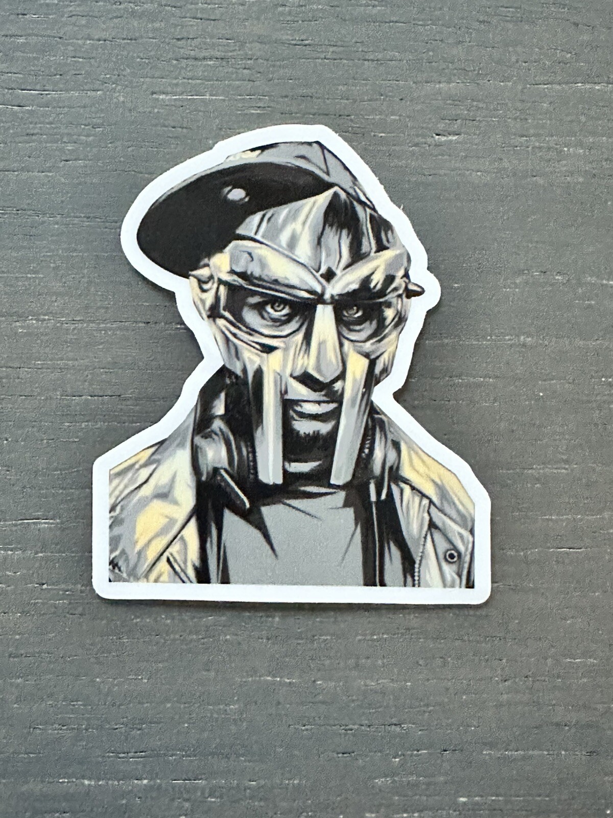 MF DOOM Vinyl Sticker Pack (2) Very High Quality Hip Hop 3”