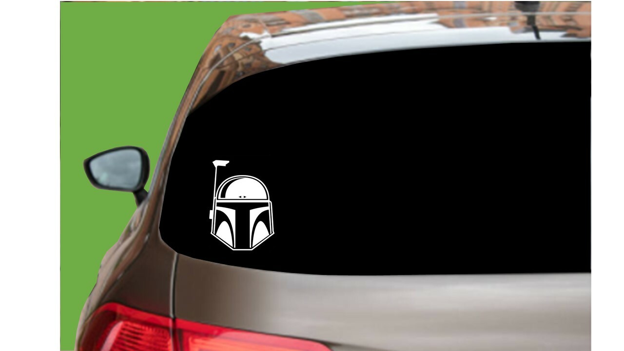 BOBA FETT STAR WARS Decal Stickers for Cars, Windows, Laptop, Tablets Oracal 651