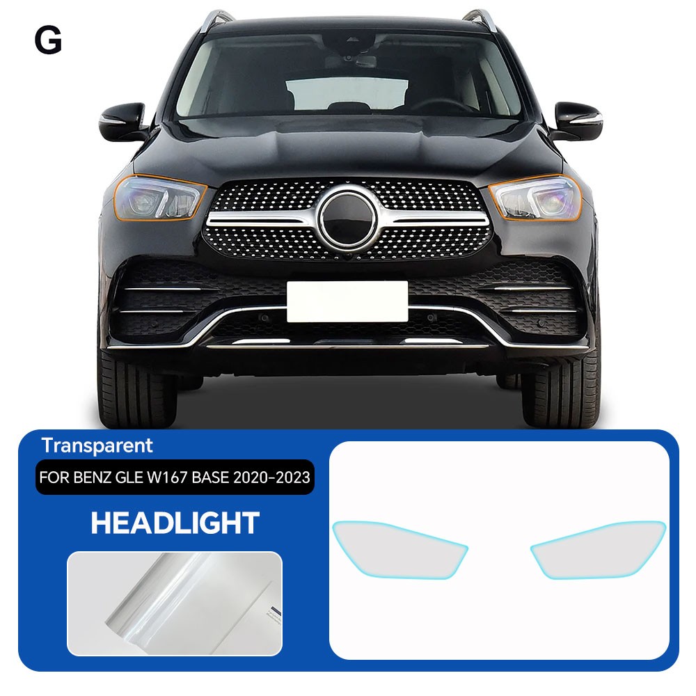 Benz GLE W167 Base 2020-2023 Full Car Kit Precut Paint Protection Film Clear PPF