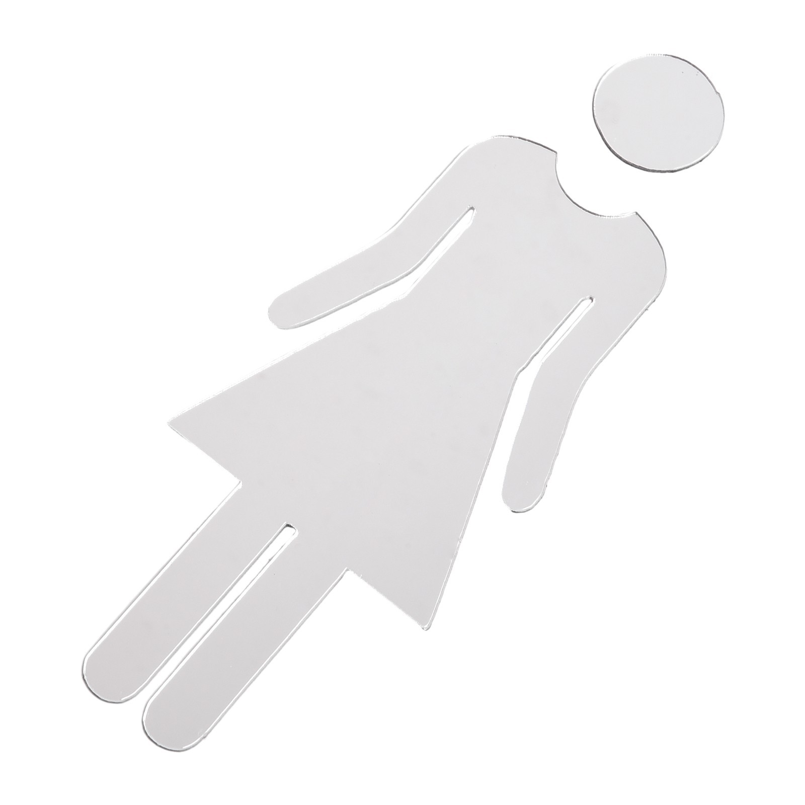 Sticker Toilet Sign Decals Indicator Plaque Men&Woman Replacemnt Restroom