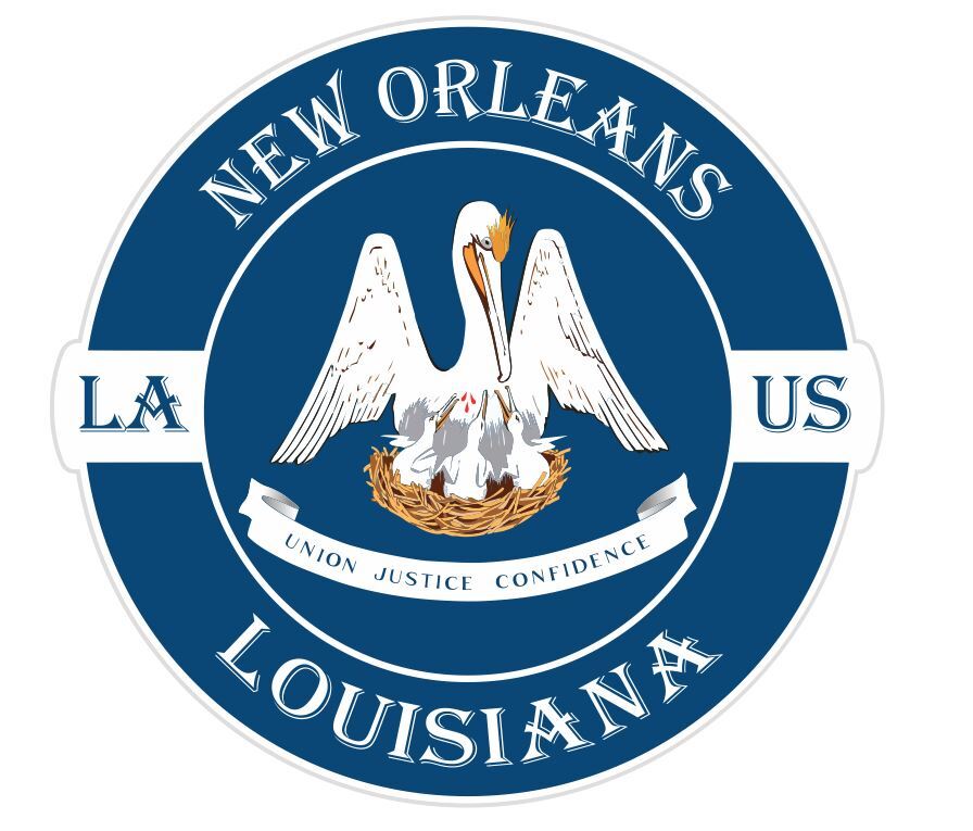 New Orleans Louisiana Sticker Decal A707