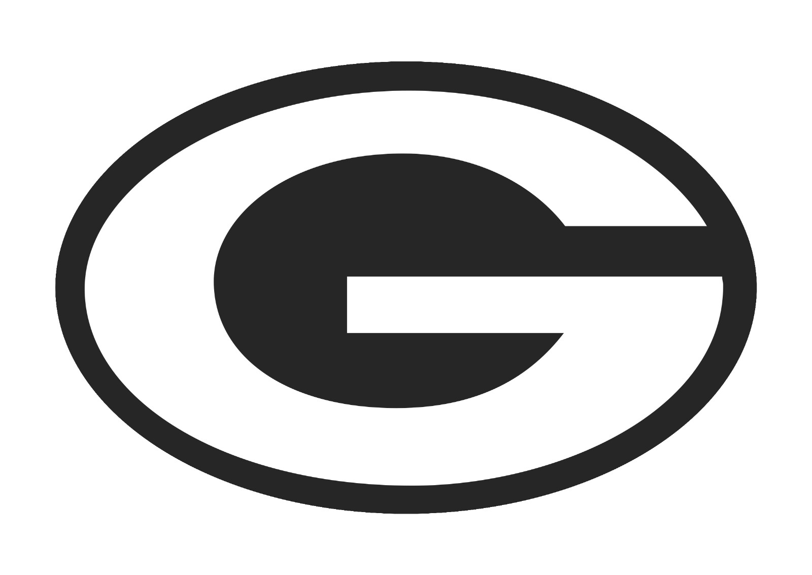 Green bay Packers Window Sticker Vinyl Decal any size any color!