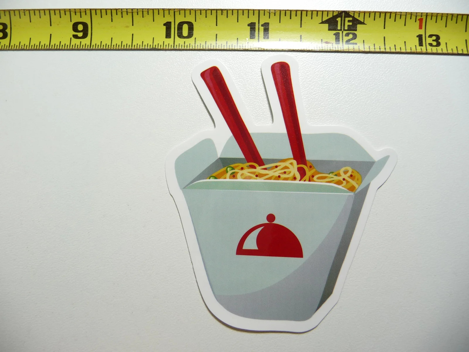 CHINESE CONTAINER SMALL STICKER DECAL RESTAURANT FOOD TRUCK LOGO EAT MENU
