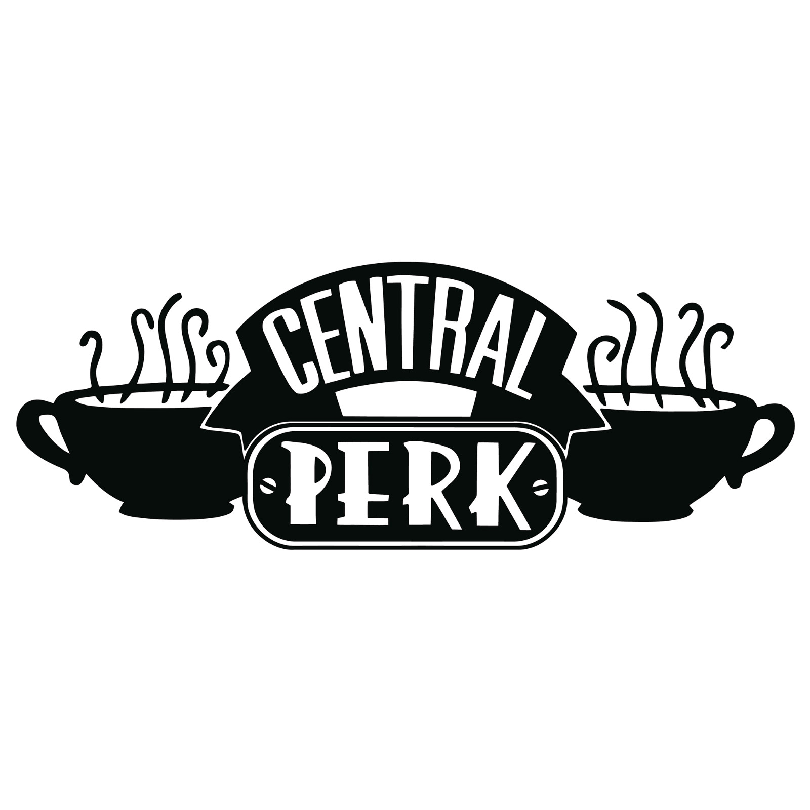 6" Central Perk Friends TV Show Vinyl Decal Sticker