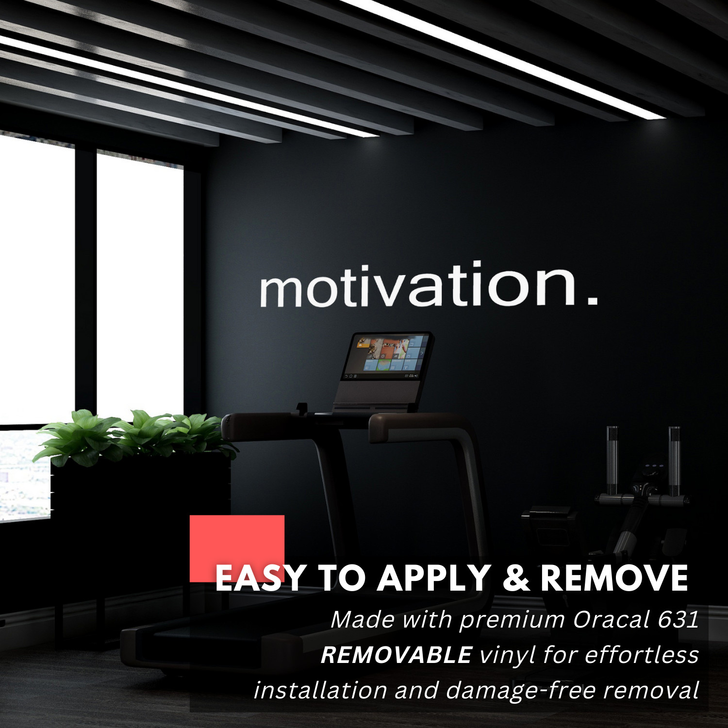 Motivational Wall Decal Quote – Motivation – Inspirational Home or Office Decor