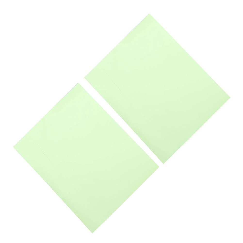 2 Pcs Glow In Dark Photoluminescent Sheet Film For Diy Crafts And Signs