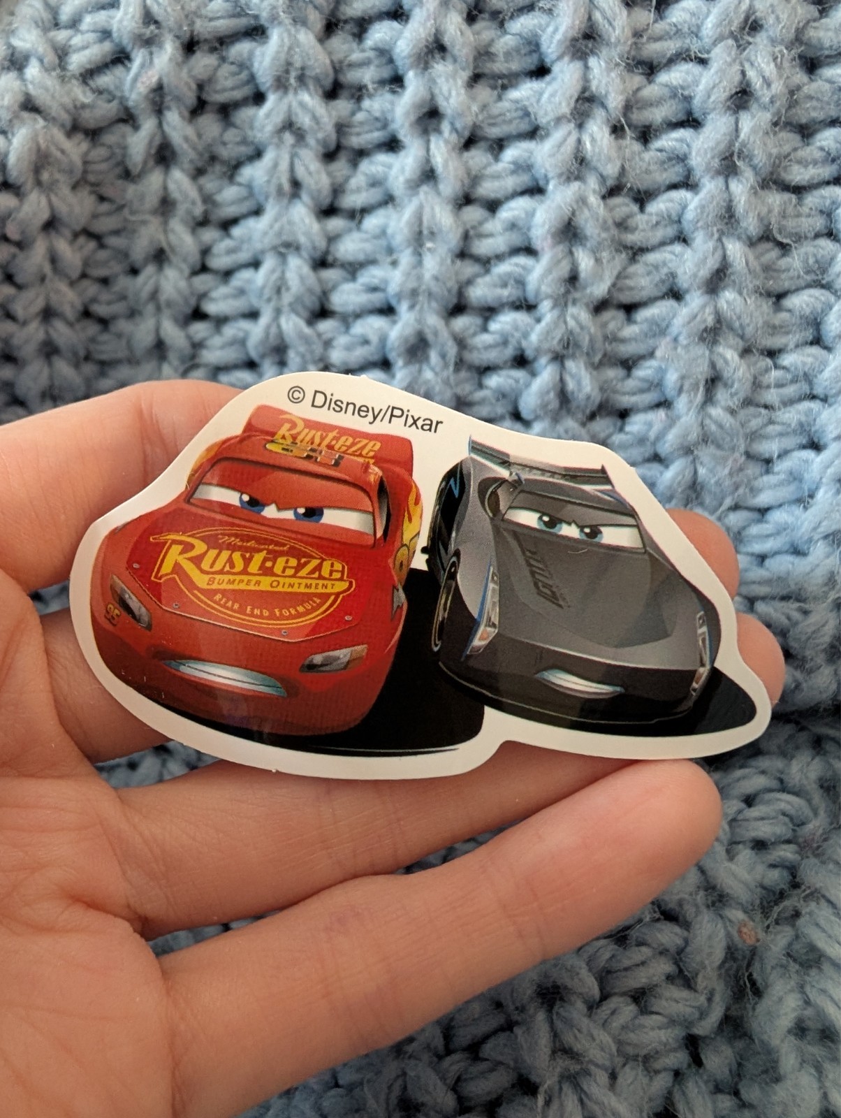 Cars, Pixar, Sticker, Disney, Lightning McQueen, Mater, Sally, Doc Hudson