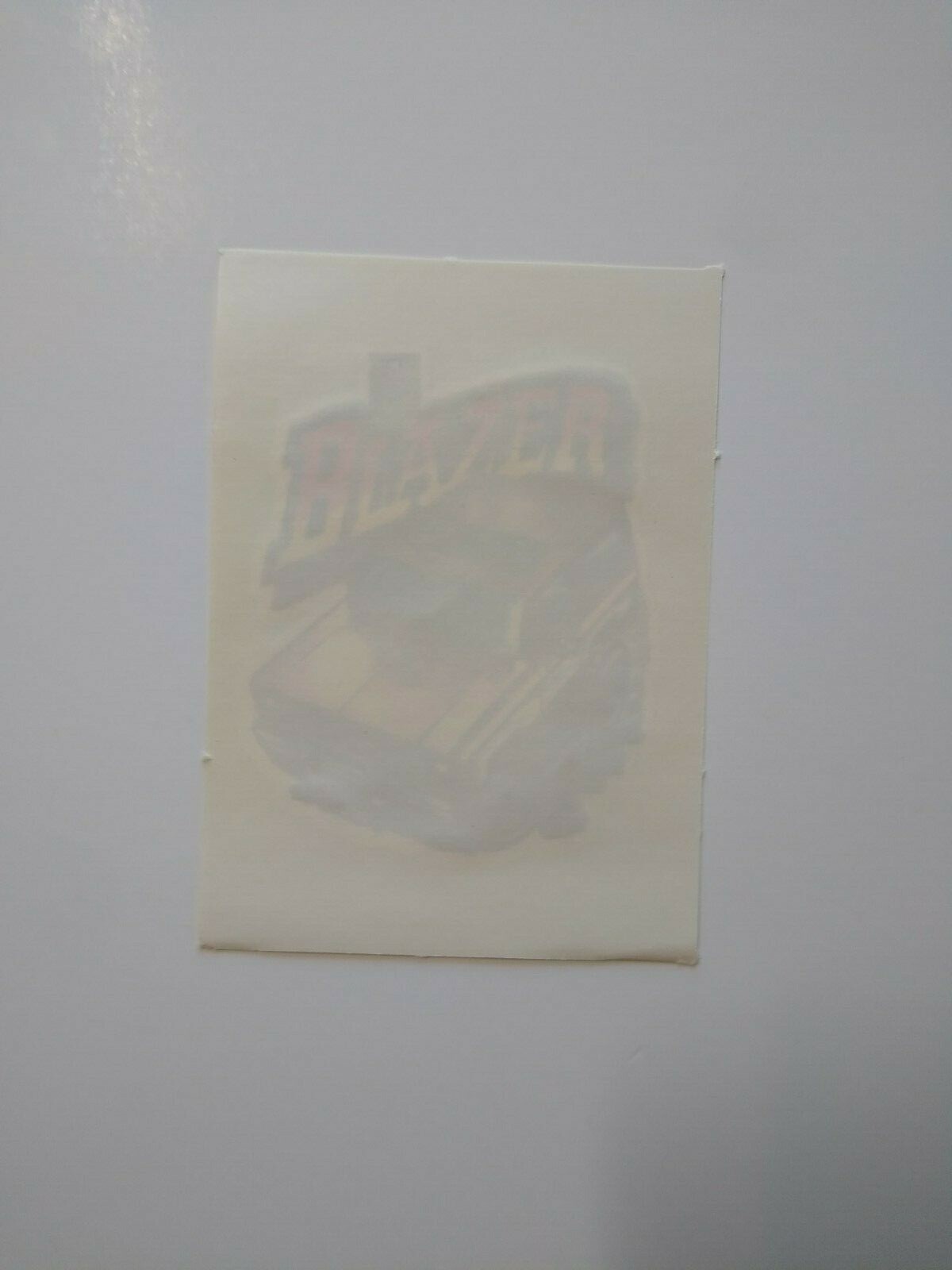 Blazer 4×4 Truck Screamin Gleamin Glitter Iron-On Decal Donruss Vintage Retro