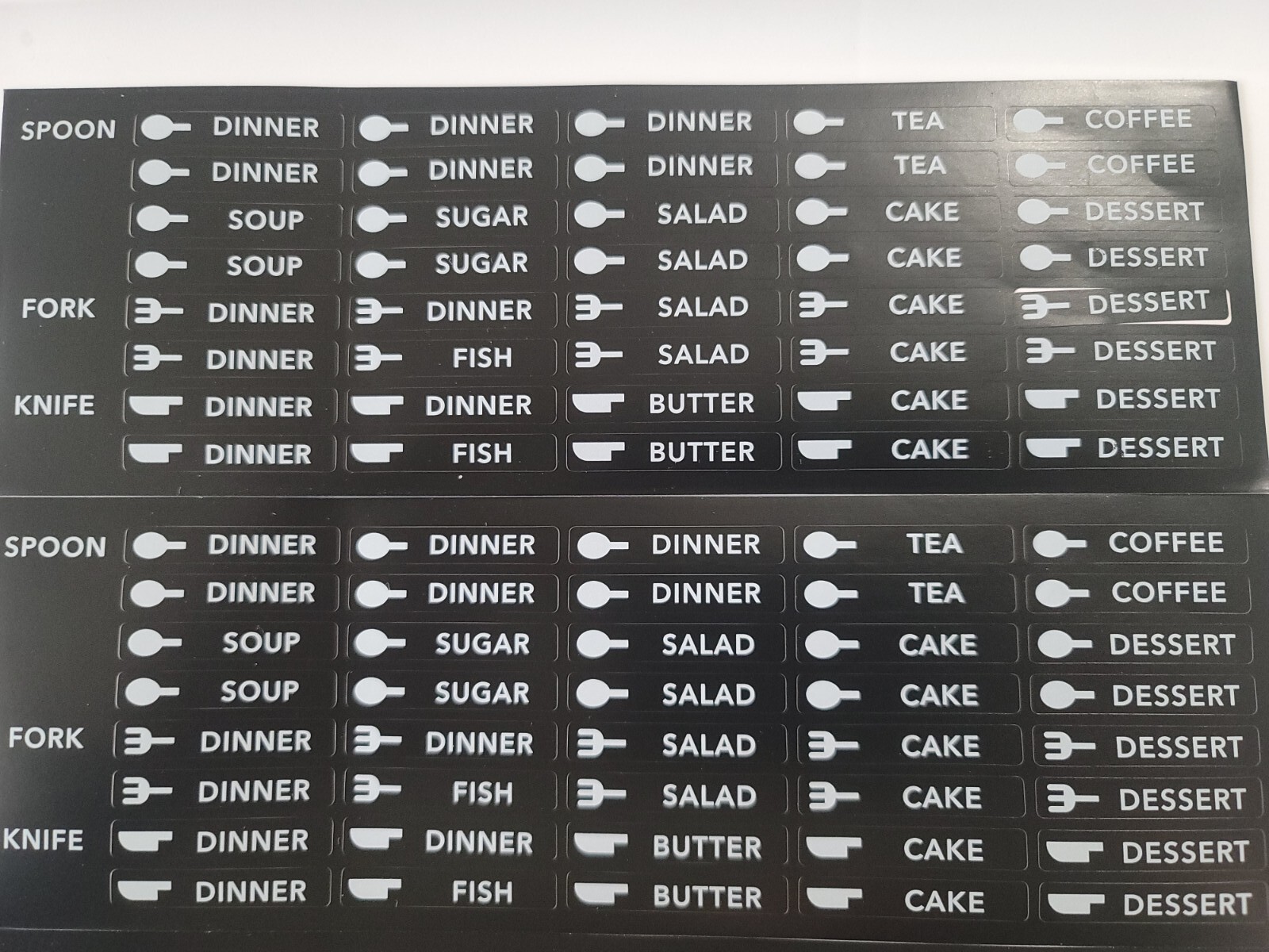 Kitchen Labels Kitchen Organization Labels for Drawers And Silverware