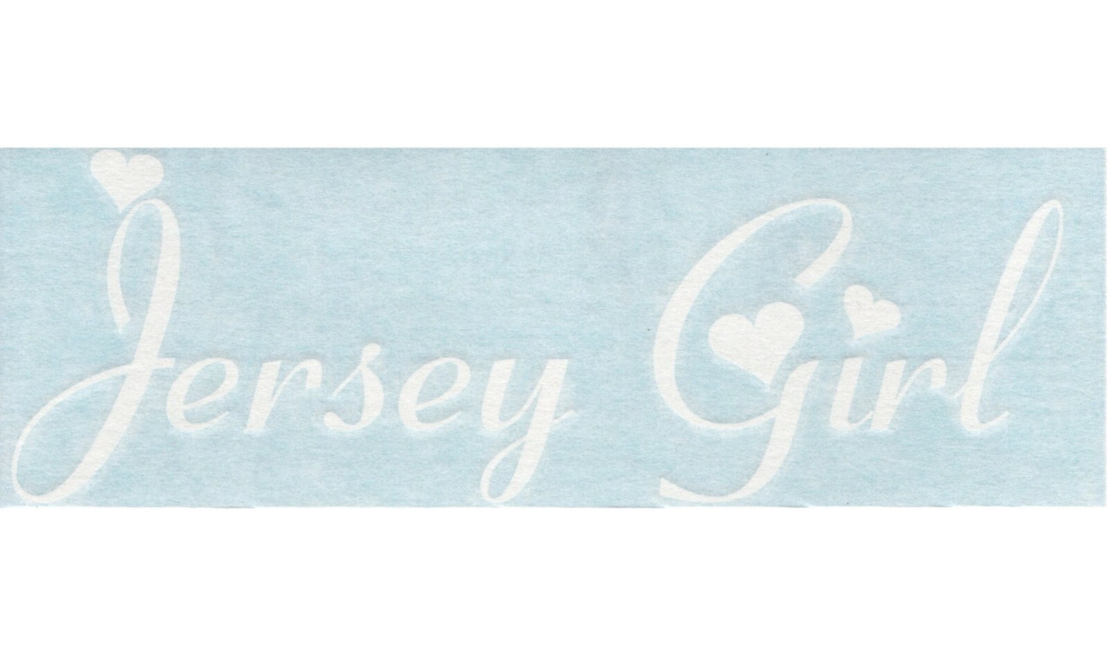 Jersey Girl – New Jersey Auto Window High Quality Vinyl Decal Sticker 10113