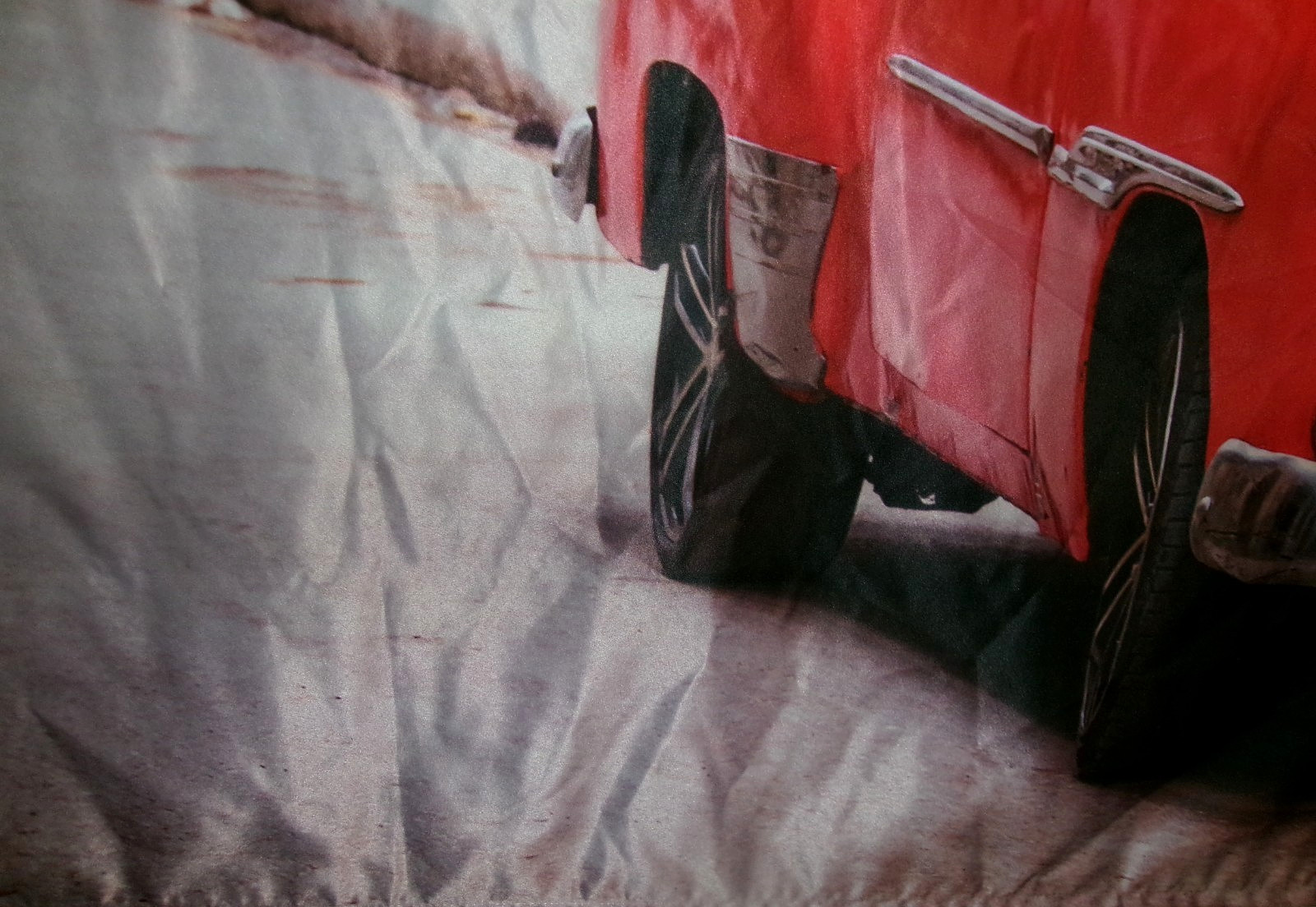 Wall Decor XXXL Classic Car Sz. 78" Horizontal 59" Vertical One Sided