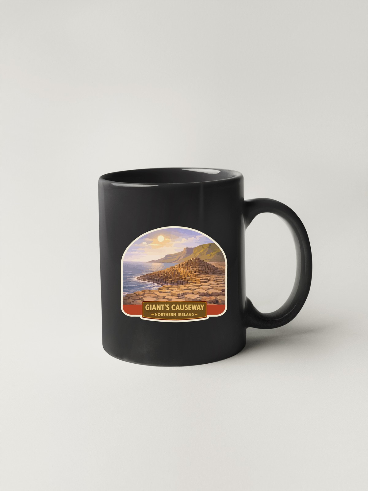 Giant's Causeway Northern Ireland Sticker Decal Vinyl Die-Cut Heritage