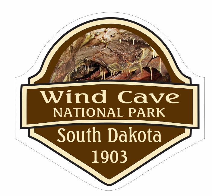 Wind Cave National Park Sticker Decal R1462 South Dakota YOU CHOOSE SIZE