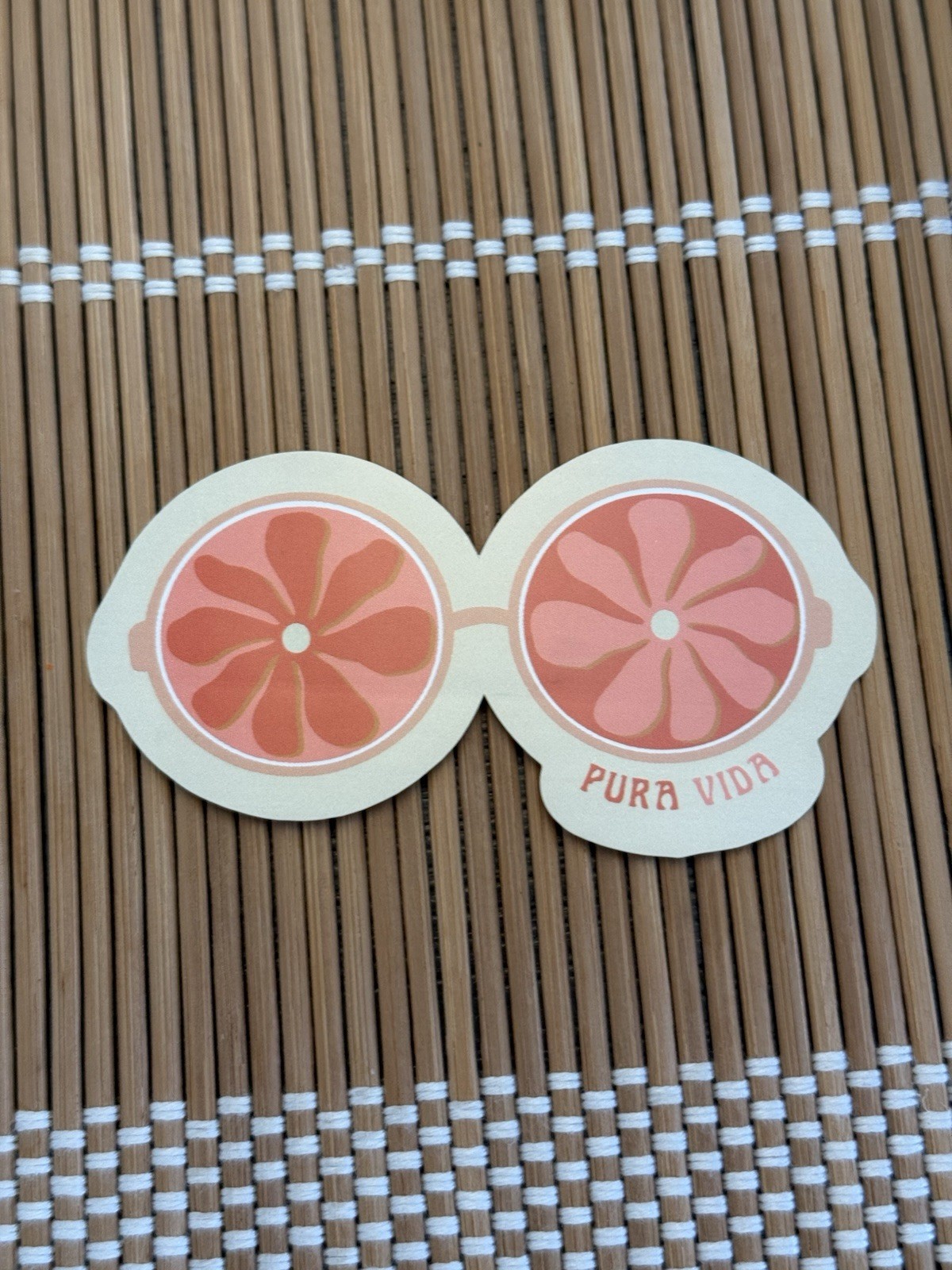 Pura Vida Monthly Club Sticker Sunglasses
