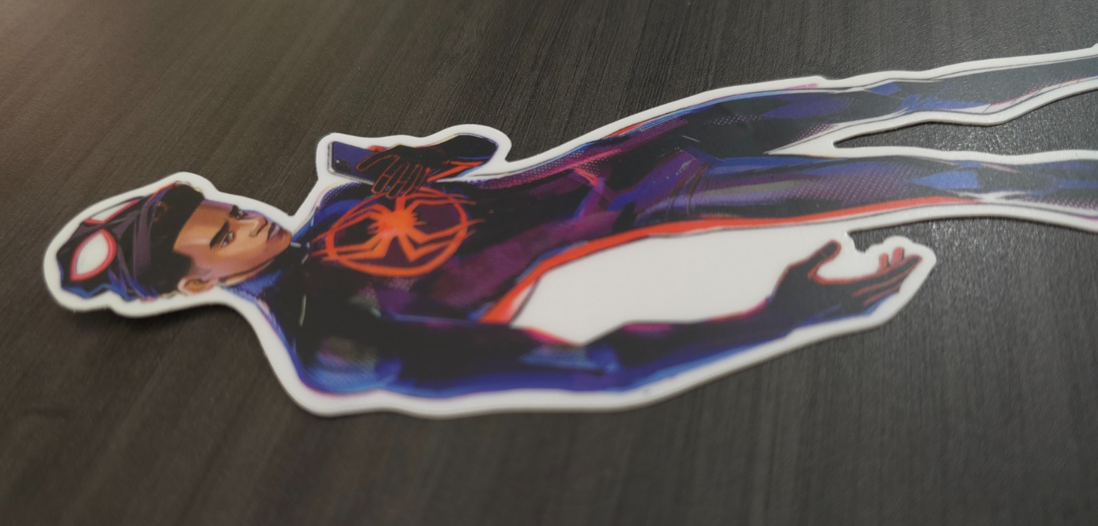 Brand New-Verse Miles Morales Spider-Man Fan Art Die Cut Vinyl Sticker