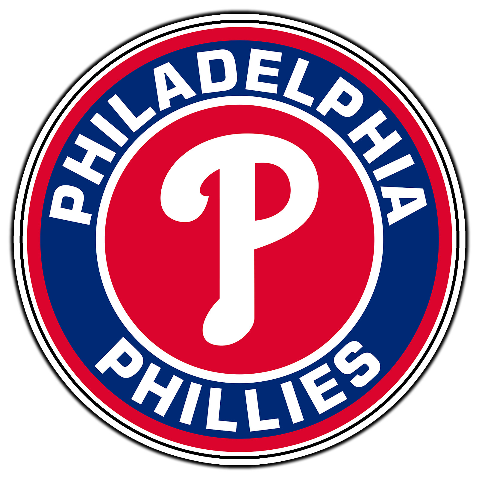 Philadelphia Phillies Logo #12 Baseball Sticker Waterproof Vinyl Decal Die-Cut
