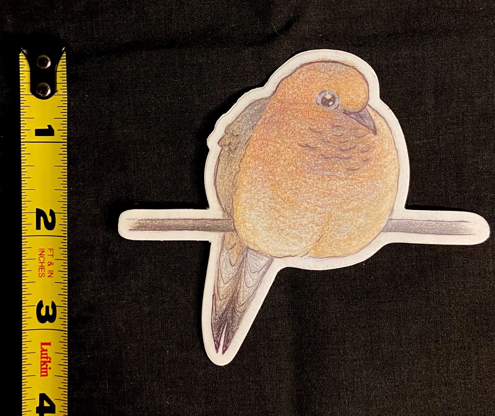 Wildlife Art Stickers Your Choice- 1 Vinyl Sticker: Bee, Snail, Ladybug, Bird