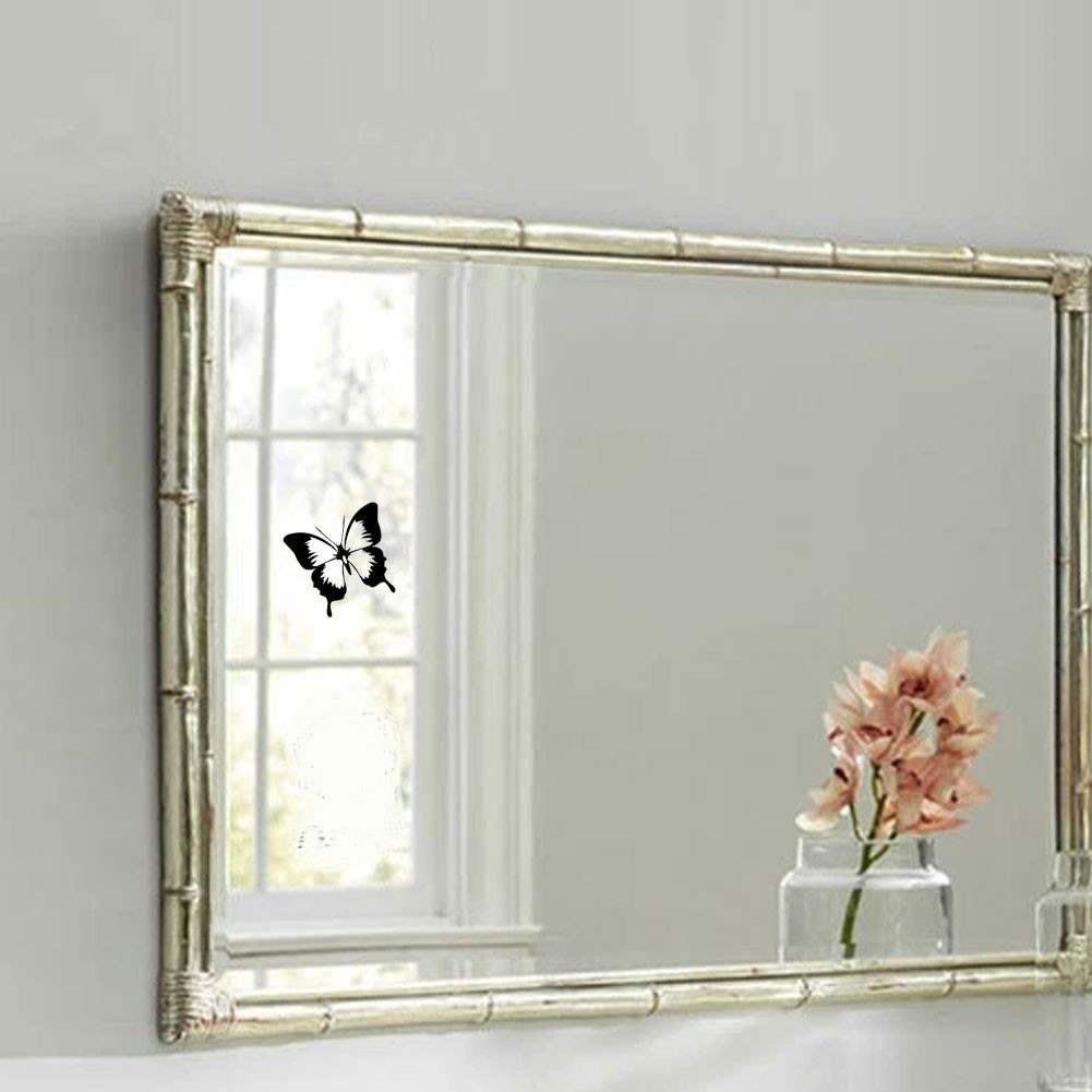 Butterfly silhouette waterproof Vinyl Decal Sticker for Door Windows Wall Home