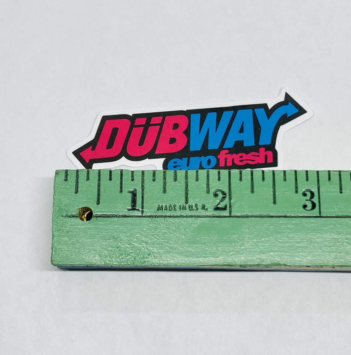Dubway Euro Fresh Racing Vinyl Decal Sticker Car Window Wall Bumper Tc6