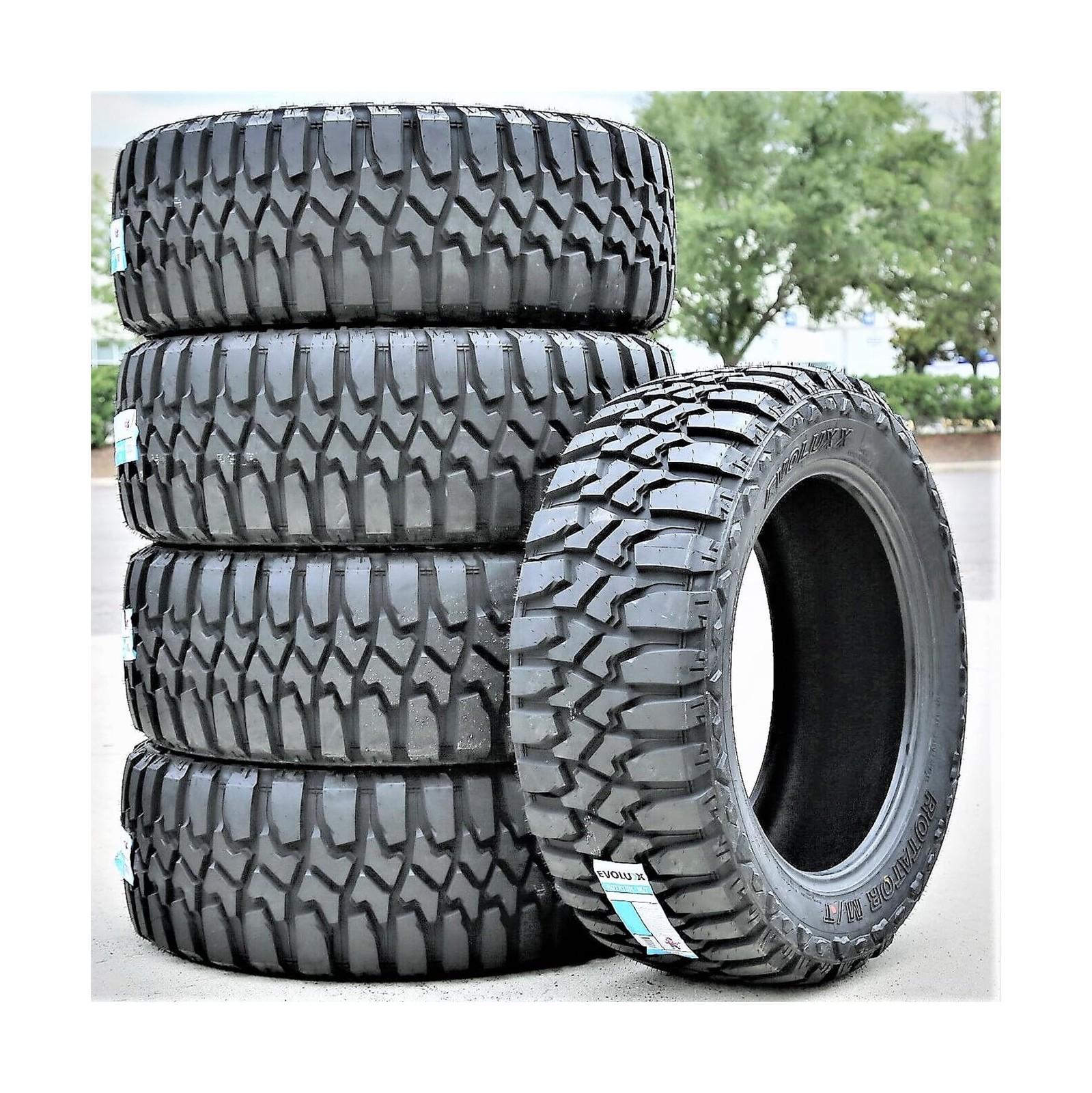 Evoluxx Rotator M/T Mud Off-Road Light Truck Radial Tire-LT285/55R20 285/55/2…
