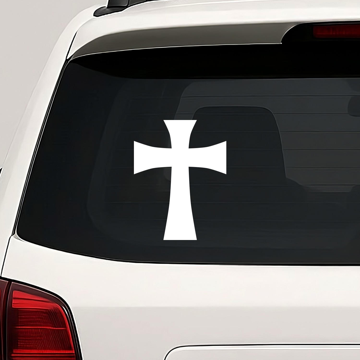 Cross Vinyl Die Cut Decal Sticker – Jesus Christ Christian Religious God Church