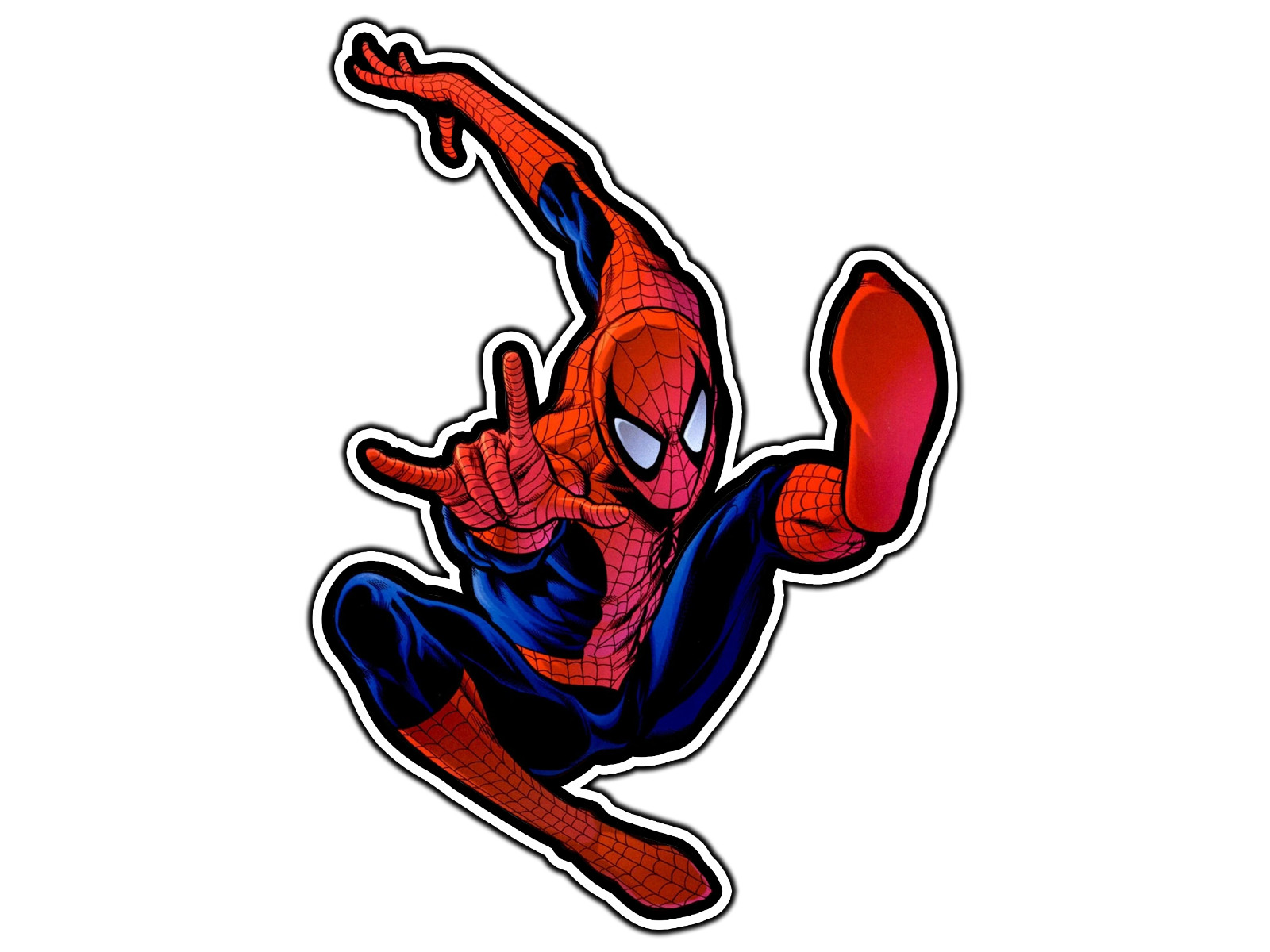#0902 Spider-Man #2 Superhero Sticker Waterproof Vinyl Decal Die-Cut Car Laptop