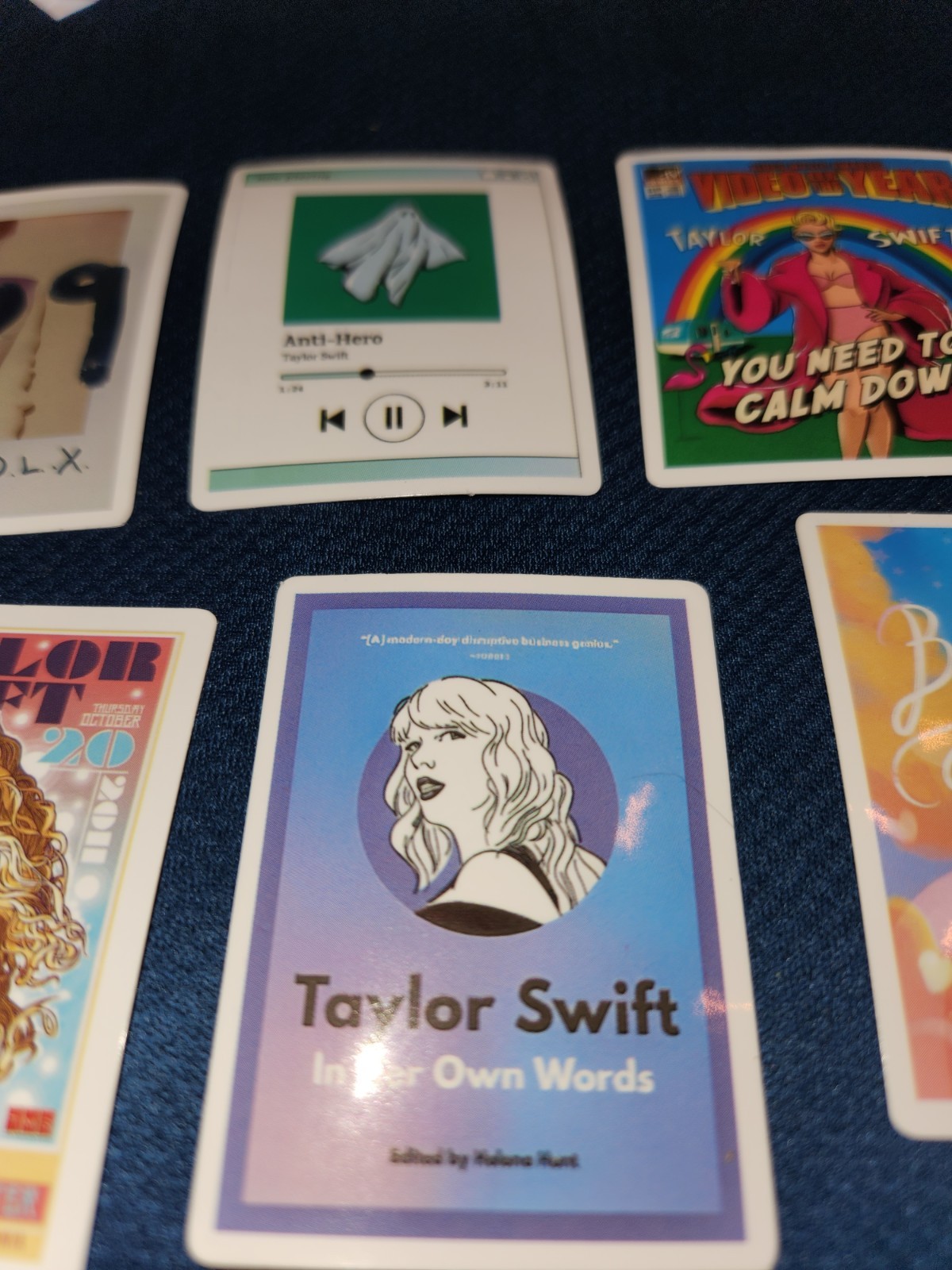 10 Taylor Swift Albu Stickers, Swiftie Stickers, Laptop Stickers, Swiftie Decals