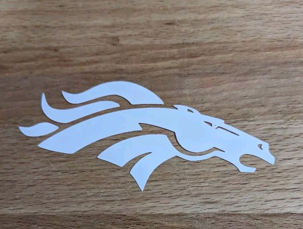 Denver Broncos vinyl decal