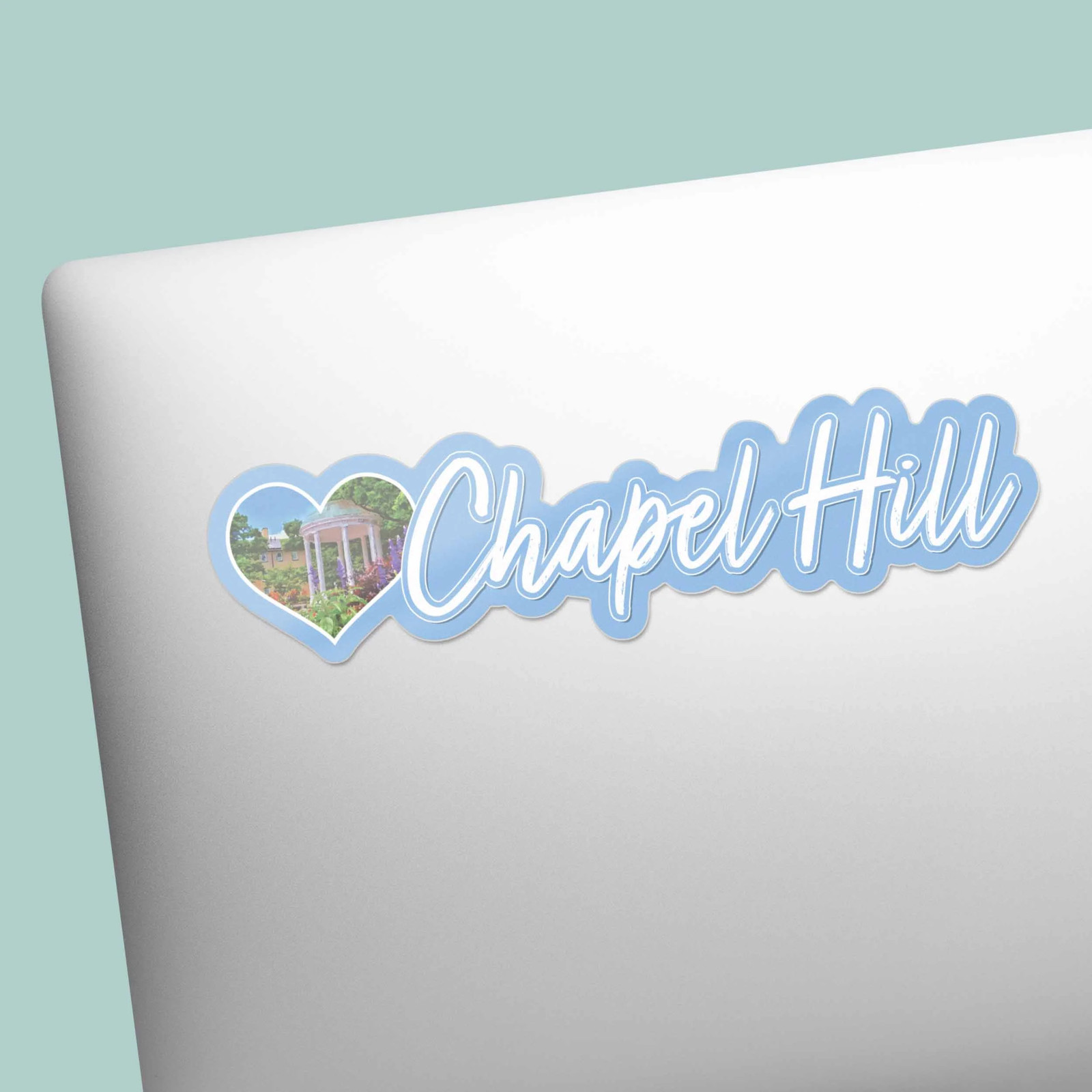Blue Chapel Hill North Carolina Sticker – Cute NC Decal for Water Bottle, Laptop