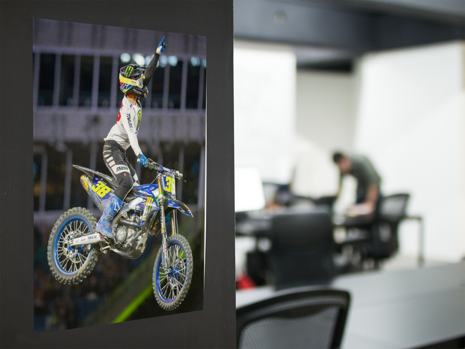Haiden Deegan SUPERCROSS Racing Wall Vinyl Decal Poster (Removable Adhesive)