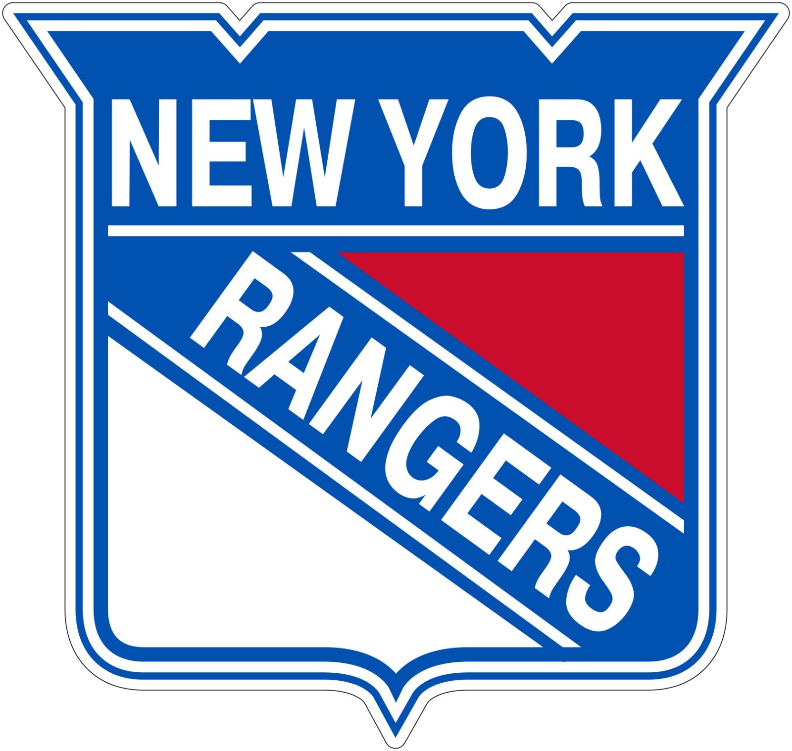New York Rangers Indoor Wall Vinyl Decal Sticker 5" – 52"