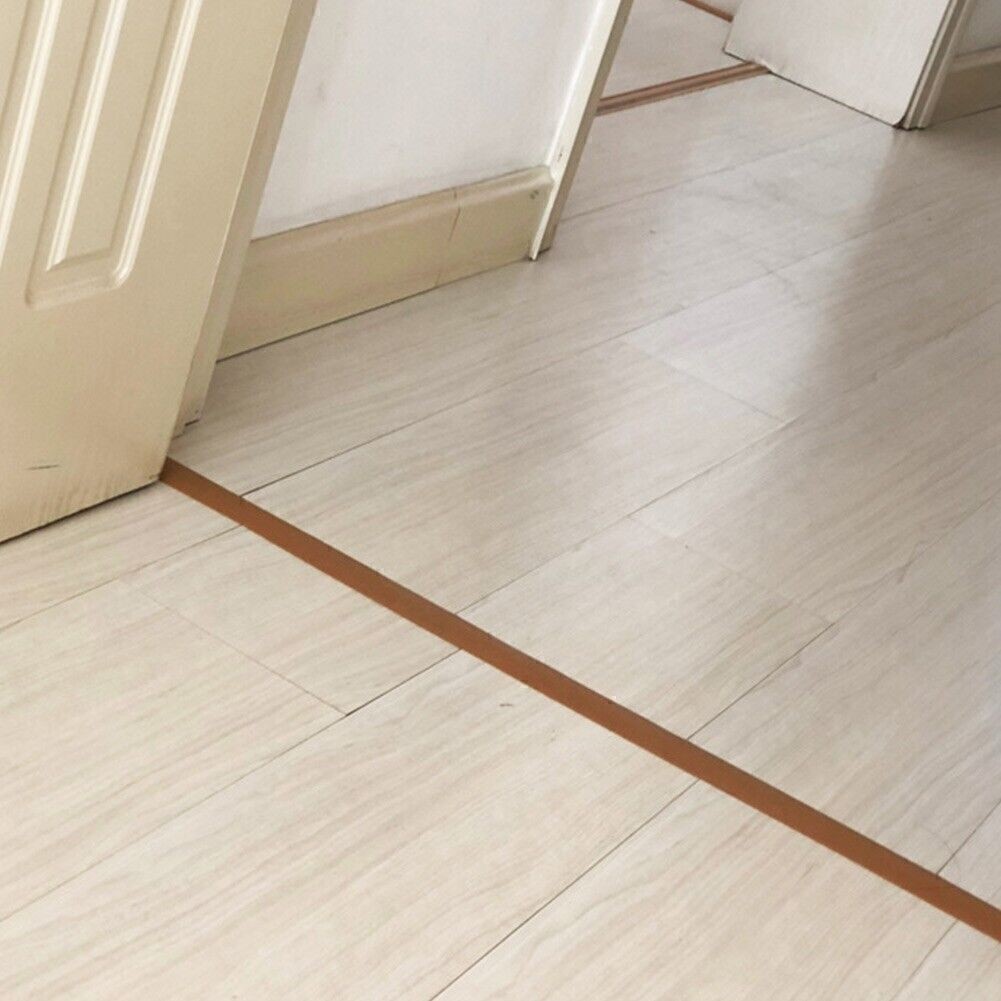 Flooring Threshold PVC Flat Floor Transition Strip Laminate Floor Door 4M