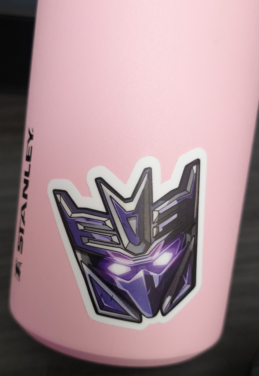 Megatronus Fan Art Vinyl Sticker DarkFall/Purple Decepticon Transformers