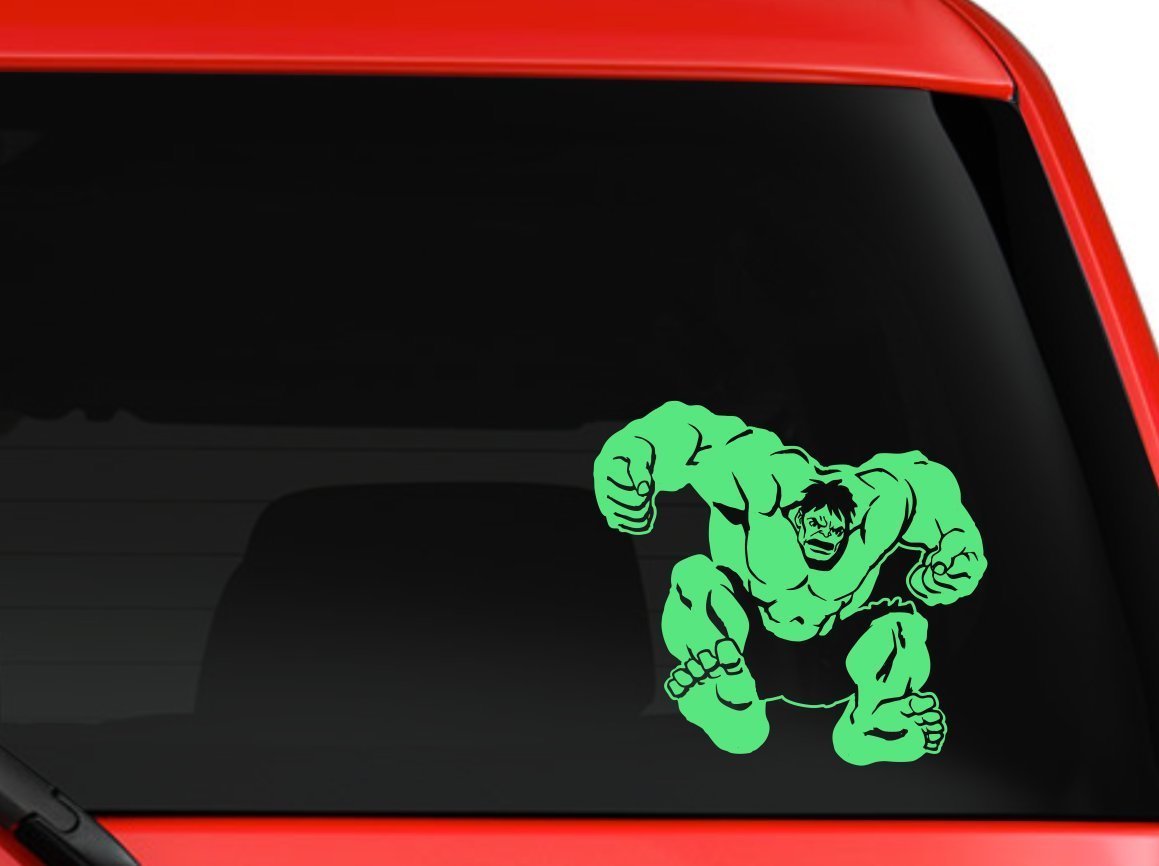 Incredible Hulk Super Hero Marvel Avengers Character Car Truck SUV Laptop 6"