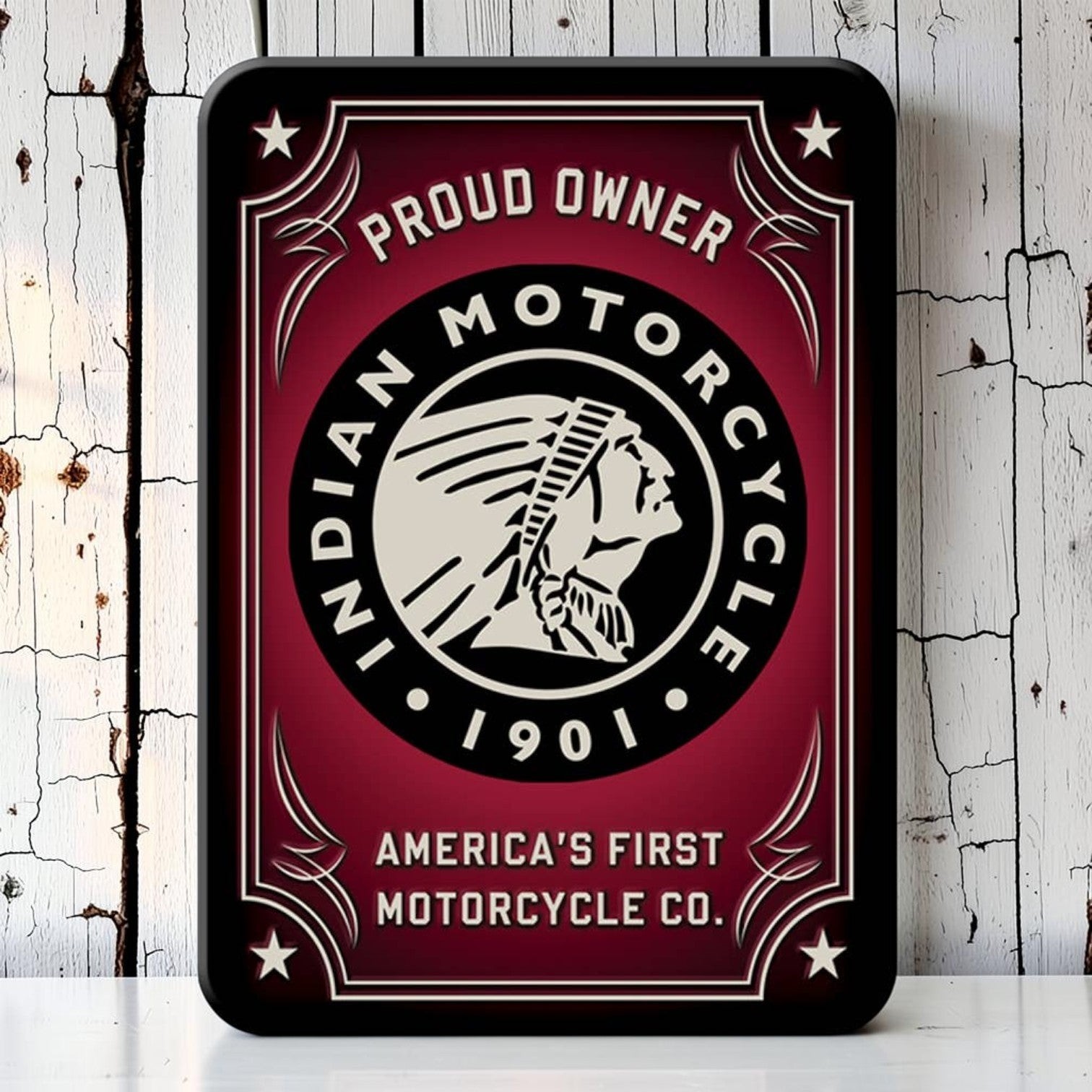 Indian Motorcycles Proud Owner Magnet
