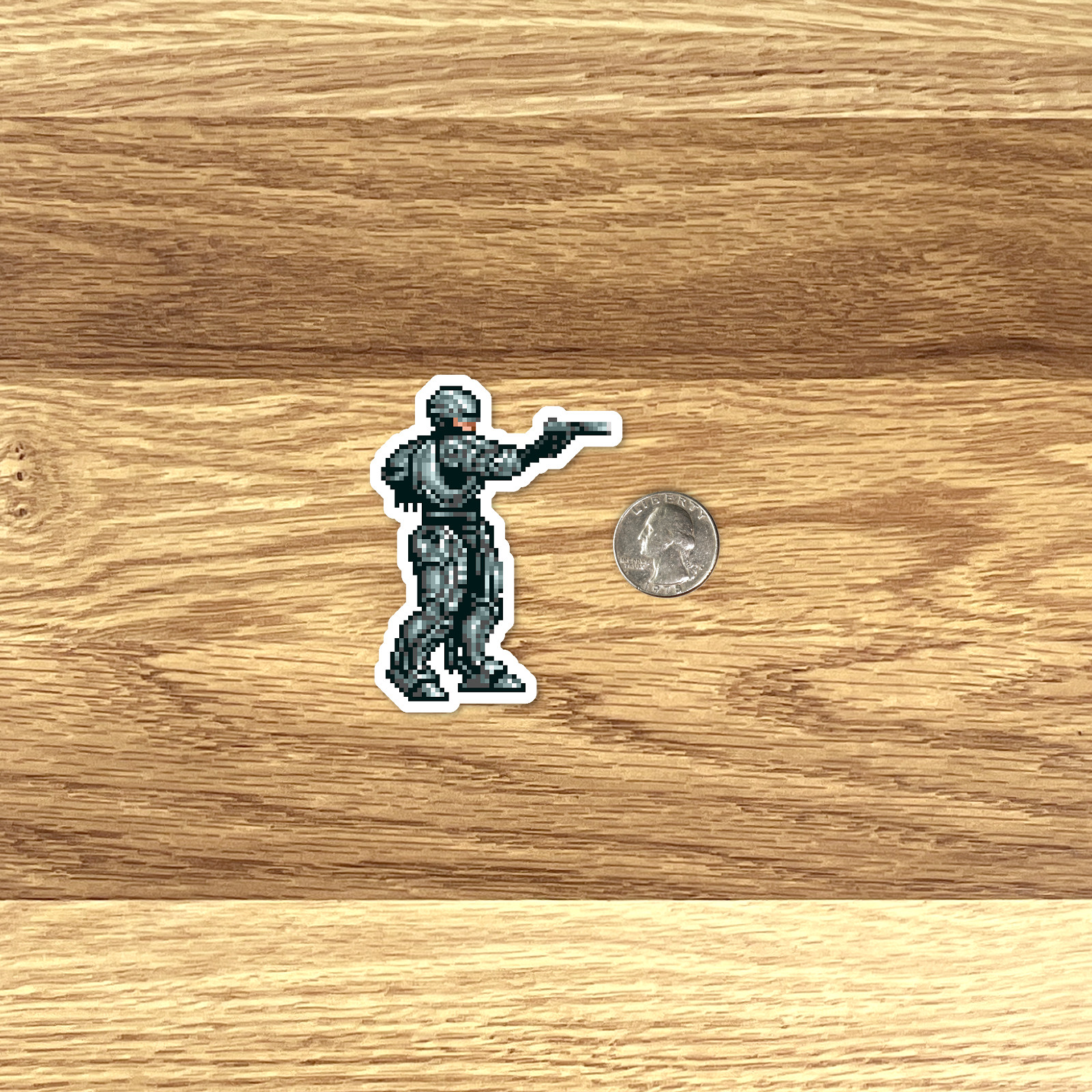 RoboCop versus The Terminator Stickers Super Nintendo SNES 25 Sticker Pack