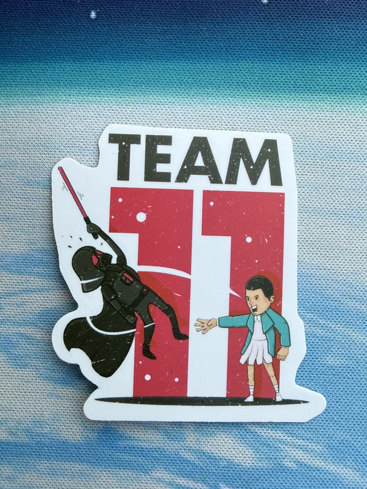 Stranger Things Star Wars Die-Cut Vinyl Sticker Pop Art Decal For Laptop Car