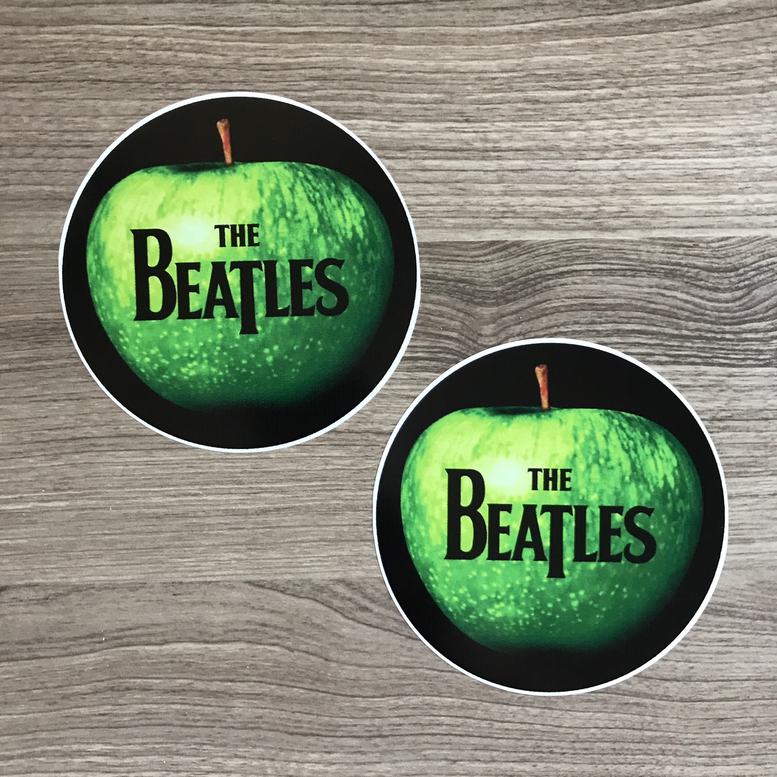 The Beatles Apple 4" Wide Vinyl Sticker – BOGO