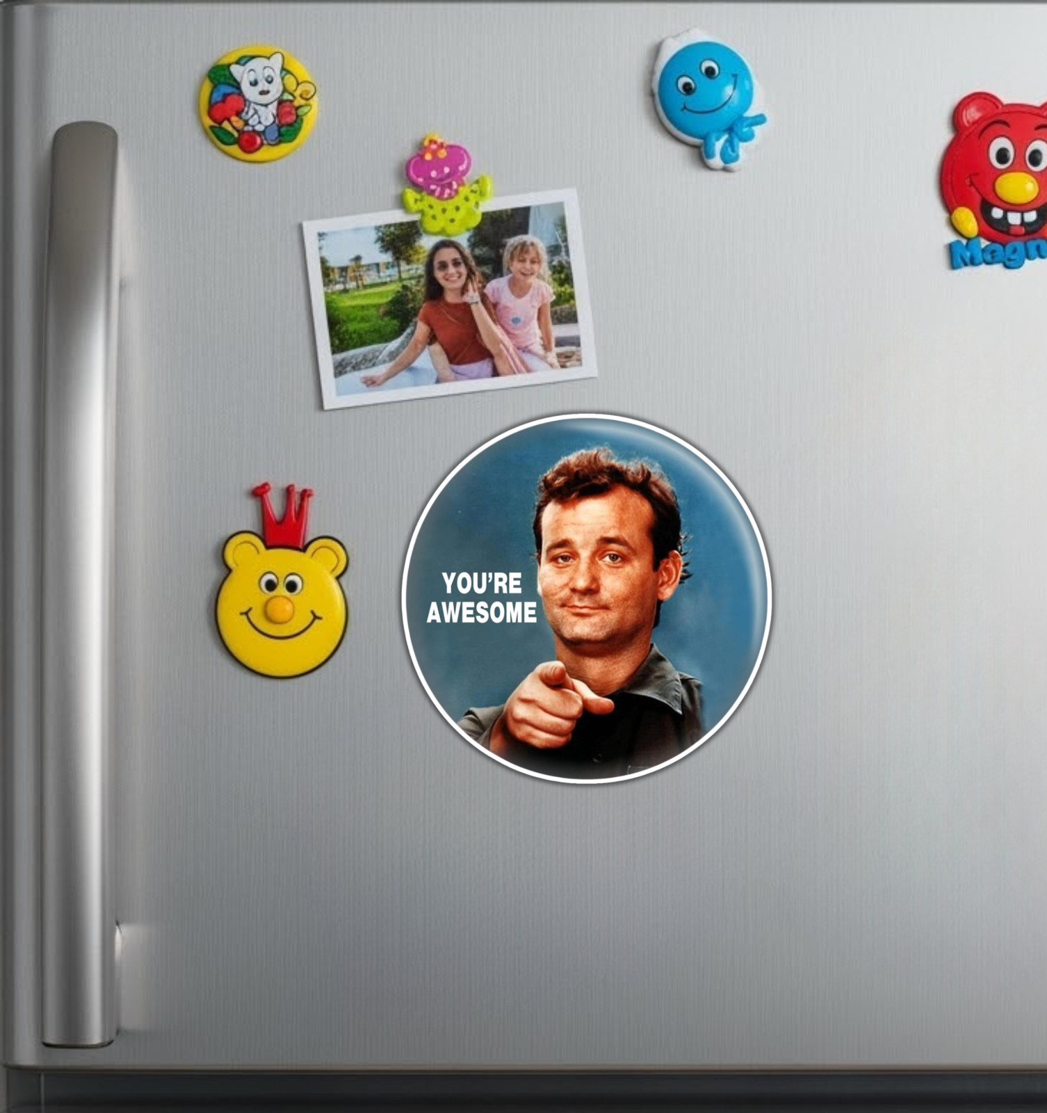 Bill Murray You're Awesome Fridge Magnet or Laptop Sticker