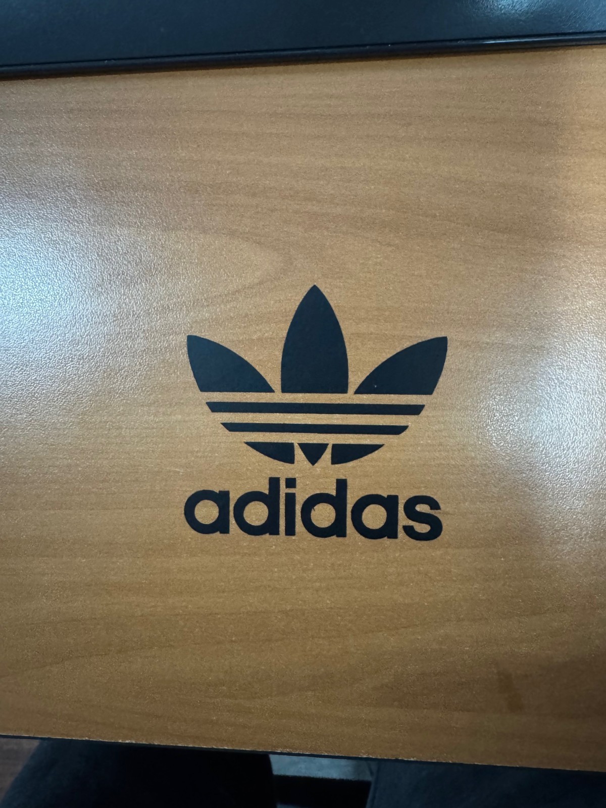 Adidas old school Vinyl black decal sticker 4 inches tall
