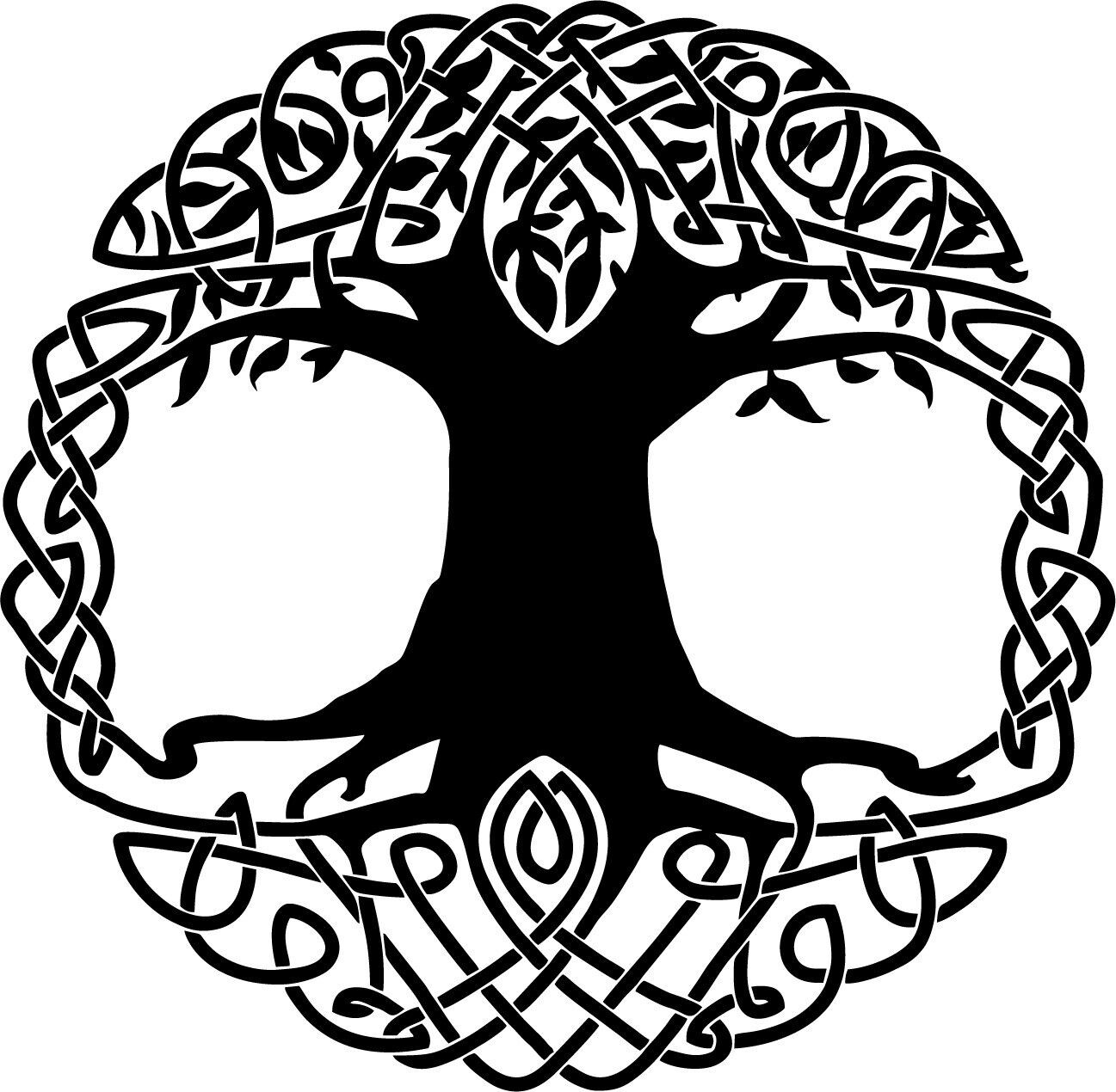 Celtic Tree Of Life Sticker Decal